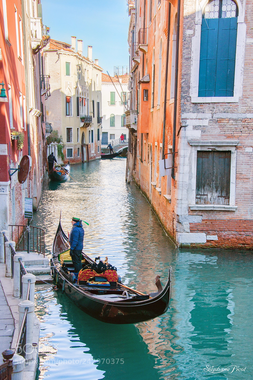 Nikon D800 sample photo. Les gondoliers de venise photography