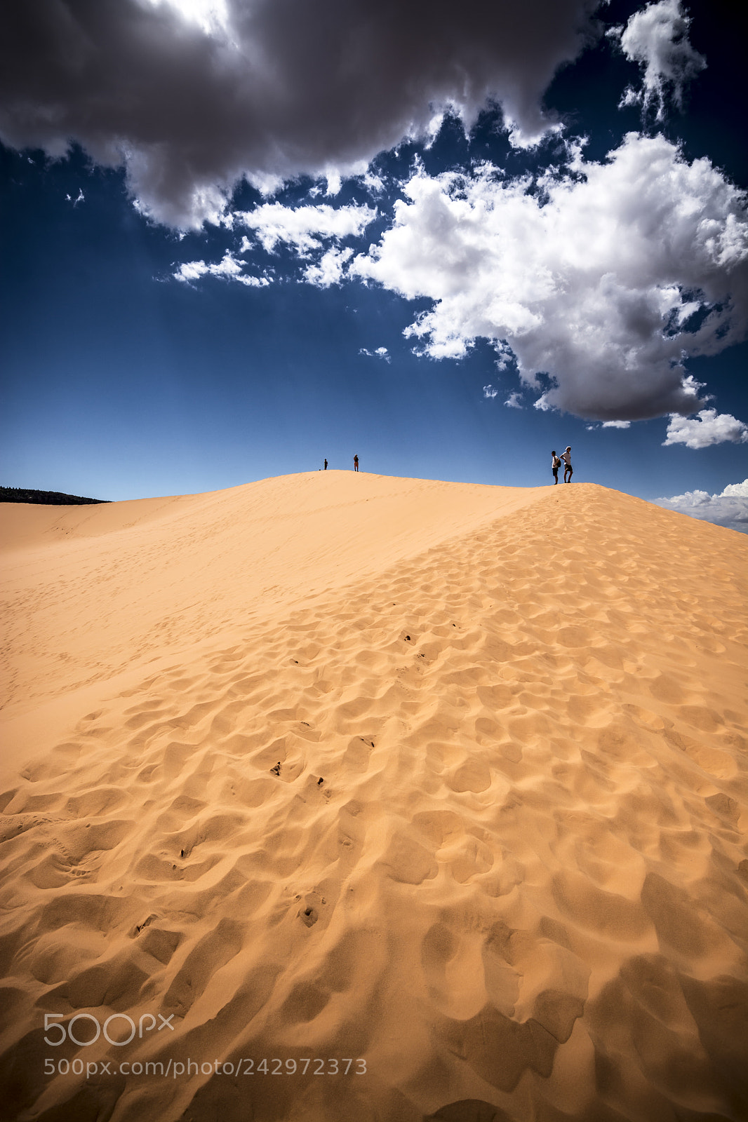 Nikon D7100 sample photo. Clouds and san dunes photography