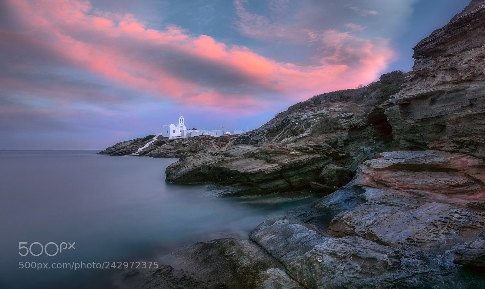 Nikon D7100 sample photo. Sifnos sunset at chrysopigi photography
