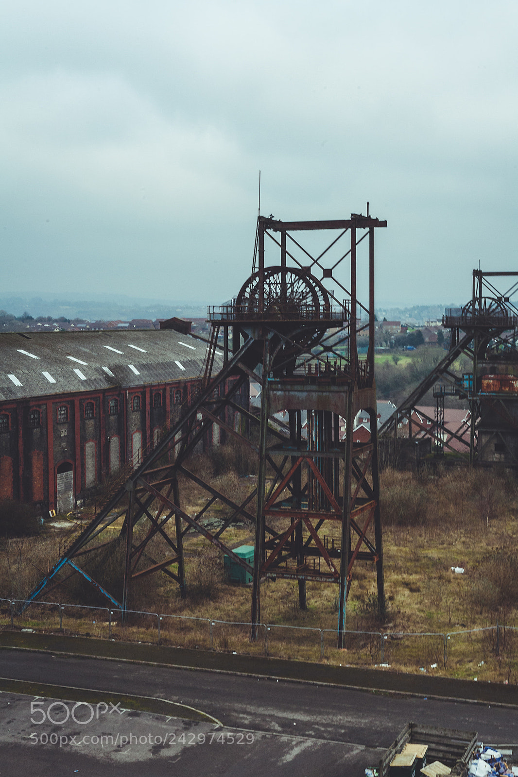 Canon EOS 5D sample photo. Penallta colliery photography