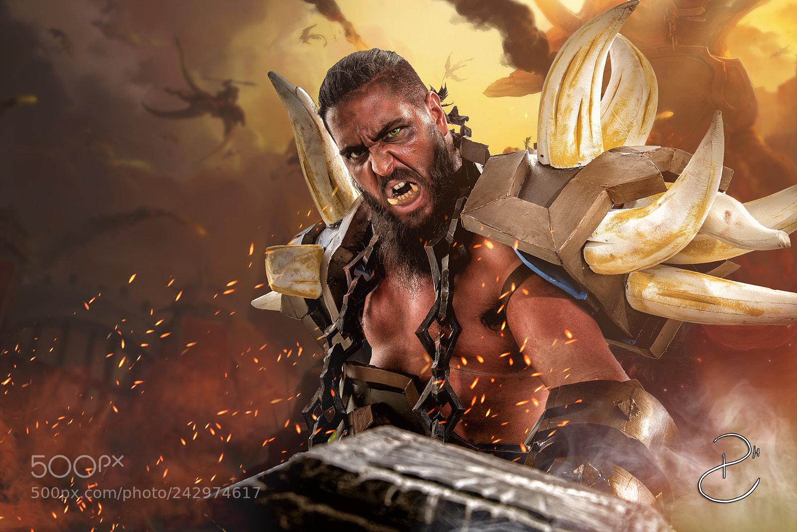 Nikon D610 sample photo. Garrosh hellscream photography
