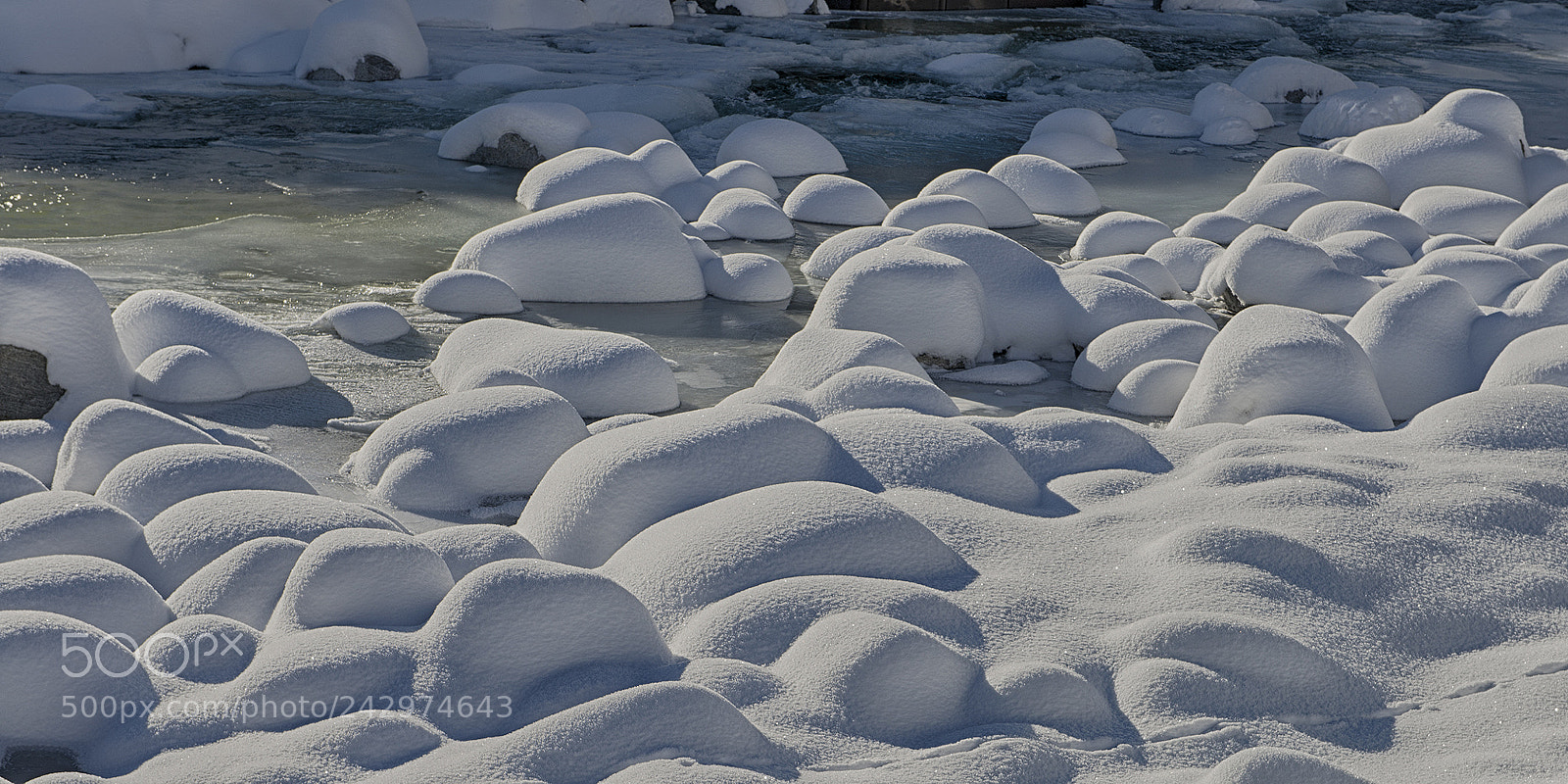 Nikon D610 sample photo. Snow pillows photography