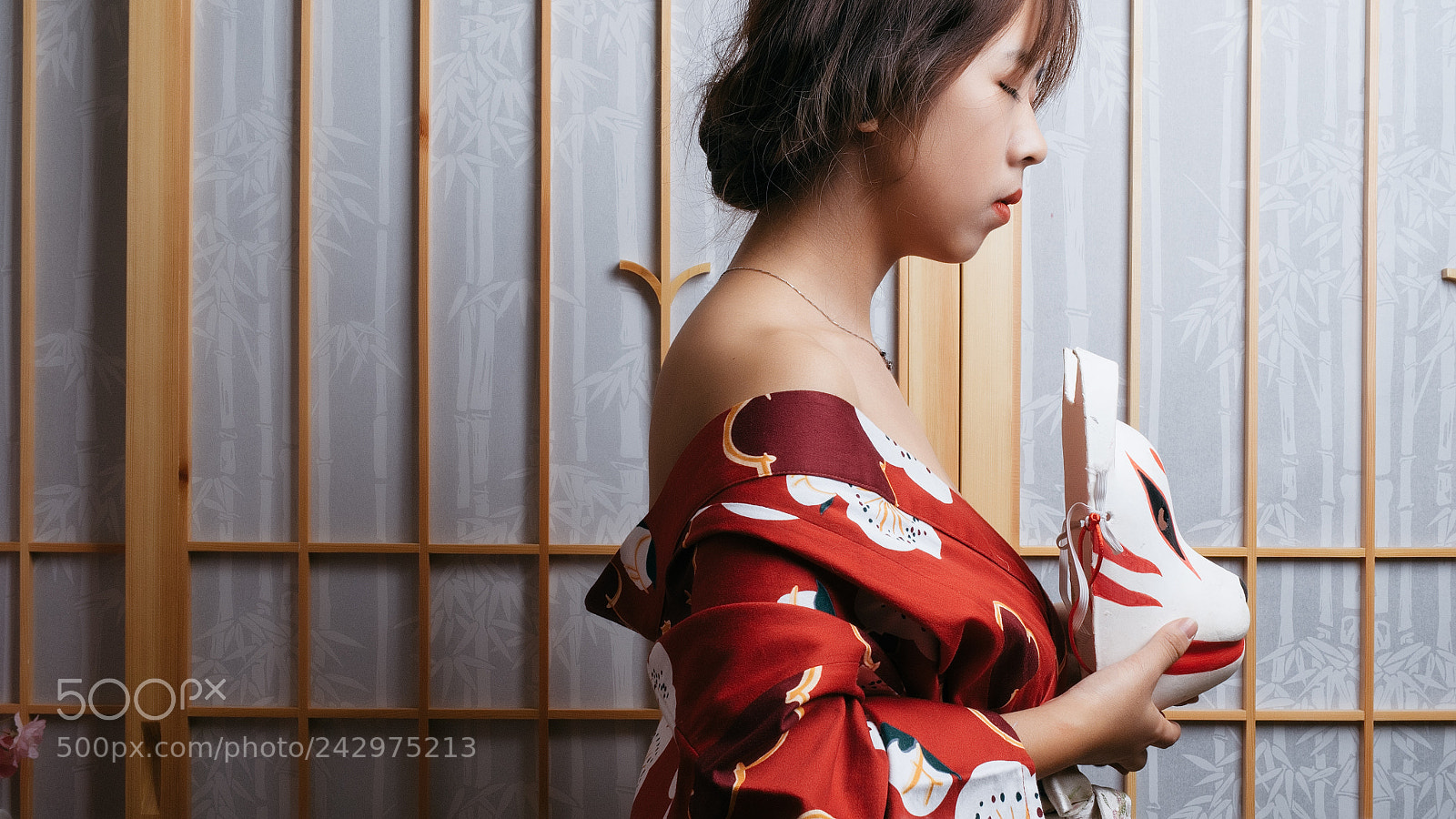 Olympus OM-D E-M1 sample photo. Kimono photography