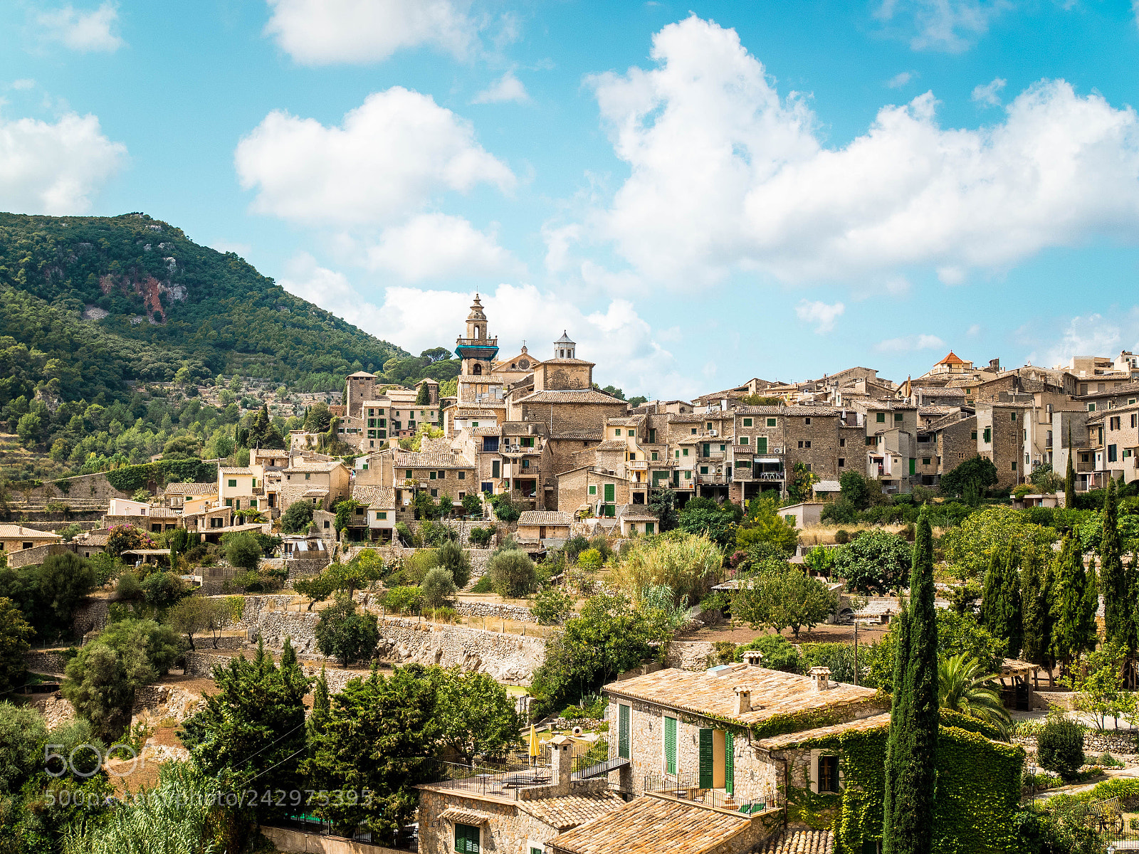 Olympus OM-D E-M1 sample photo. The view of valldemosa photography