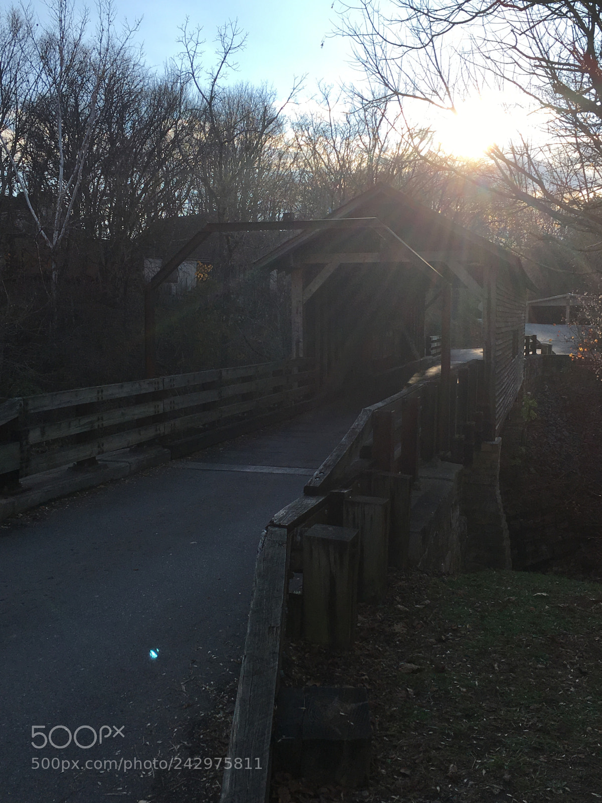 Apple iPhone SE sample photo. Covered bridge photography