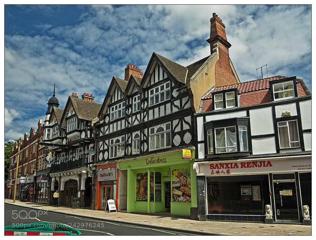 Canon PowerShot G1 X sample photo. Old façades photography