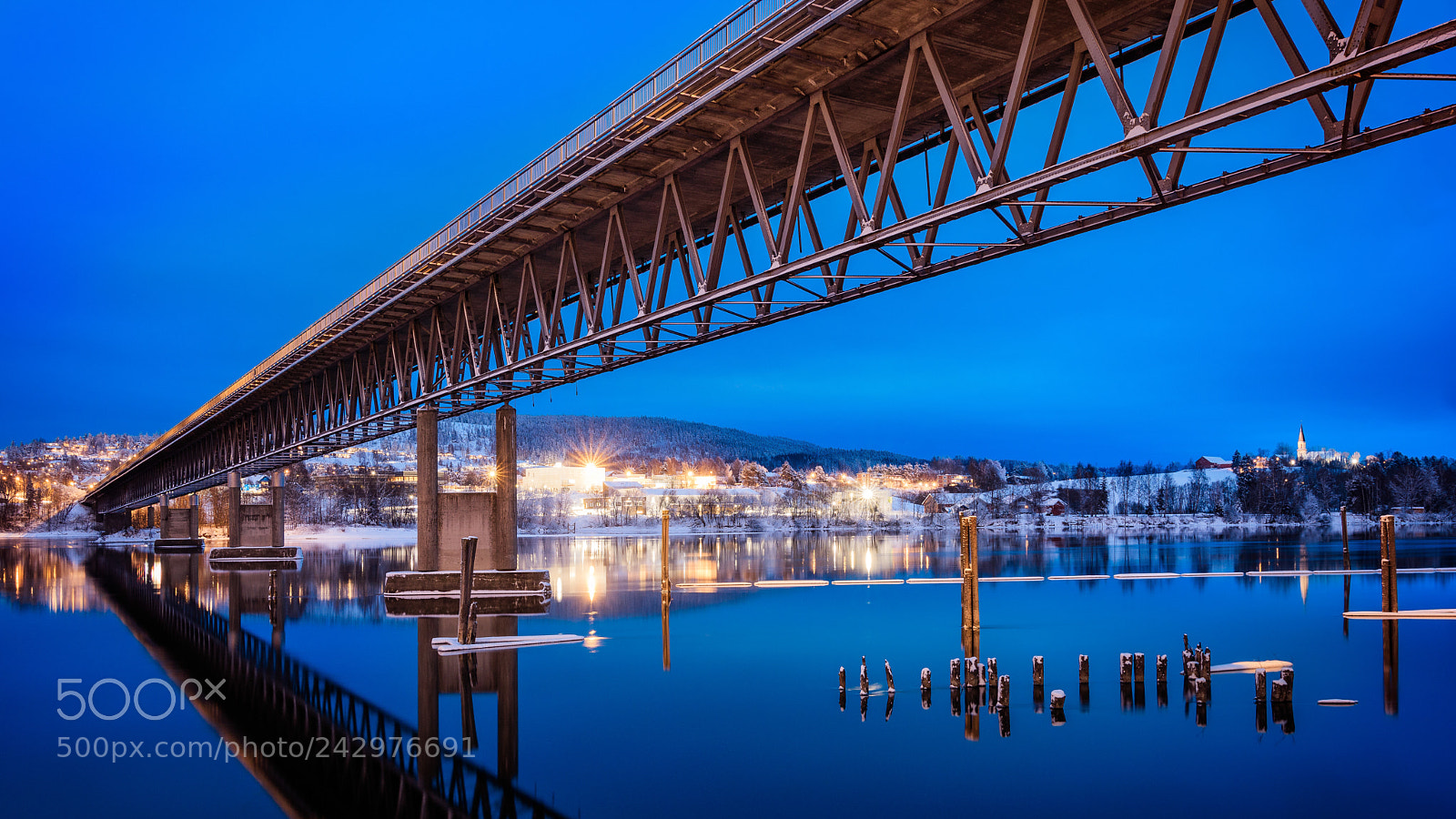 Canon EOS 760D (EOS Rebel T6s / EOS 8000D) sample photo. Fetsund bridge in the photography