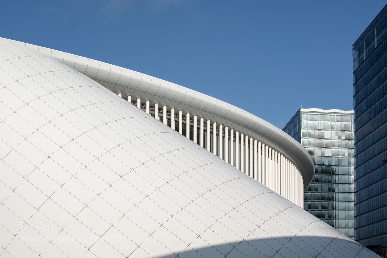 Nikon D7100 sample photo. Philharmonie, luxemburg photography