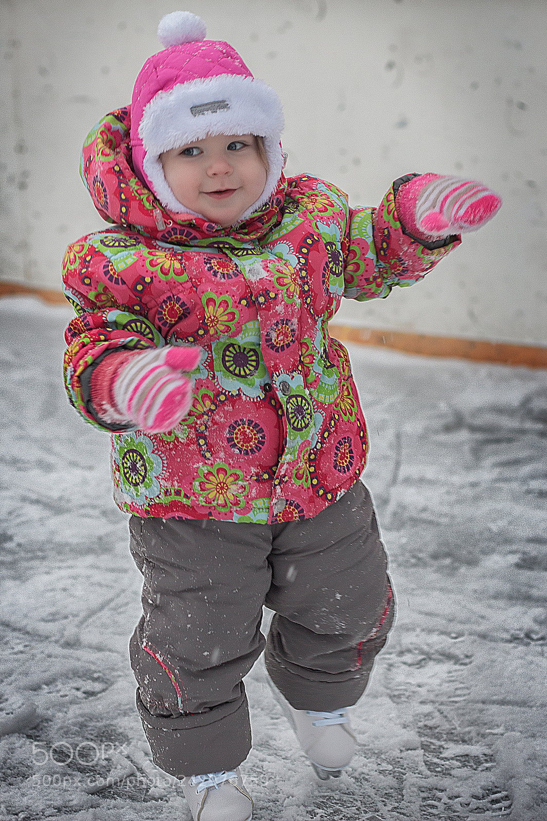 Canon EOS 650D (EOS Rebel T4i / EOS Kiss X6i) sample photo. Дочка на коньках. photography