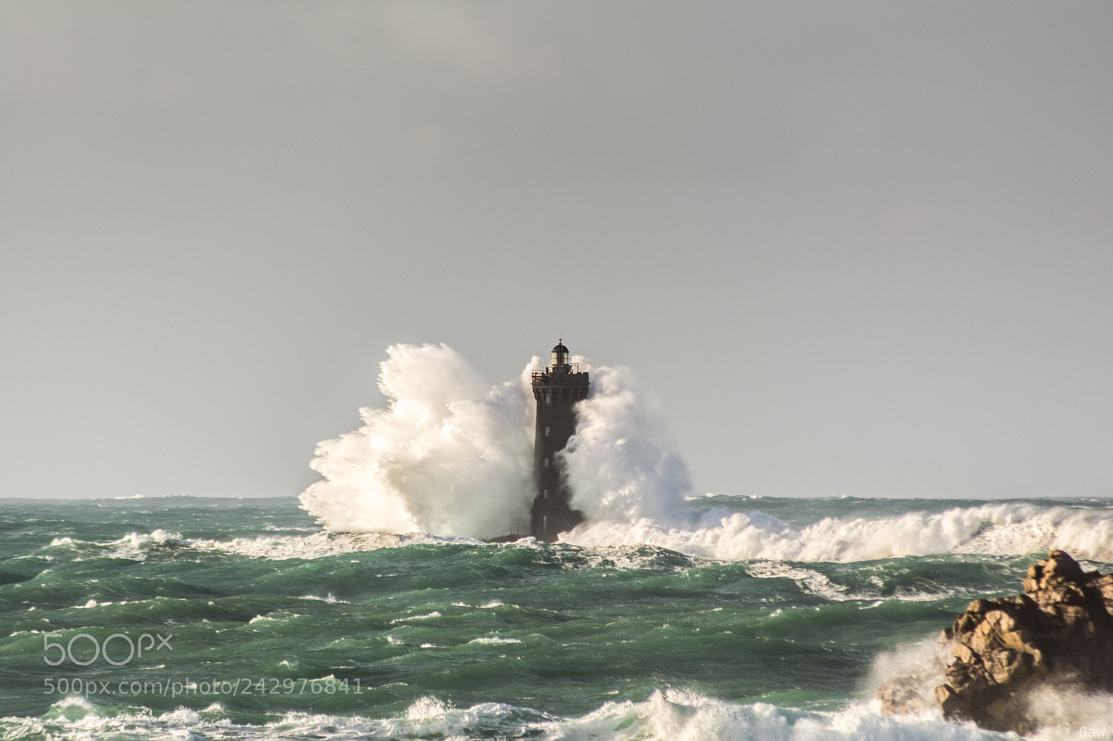 Nikon D5200 sample photo. Lighthouse in the storm photography