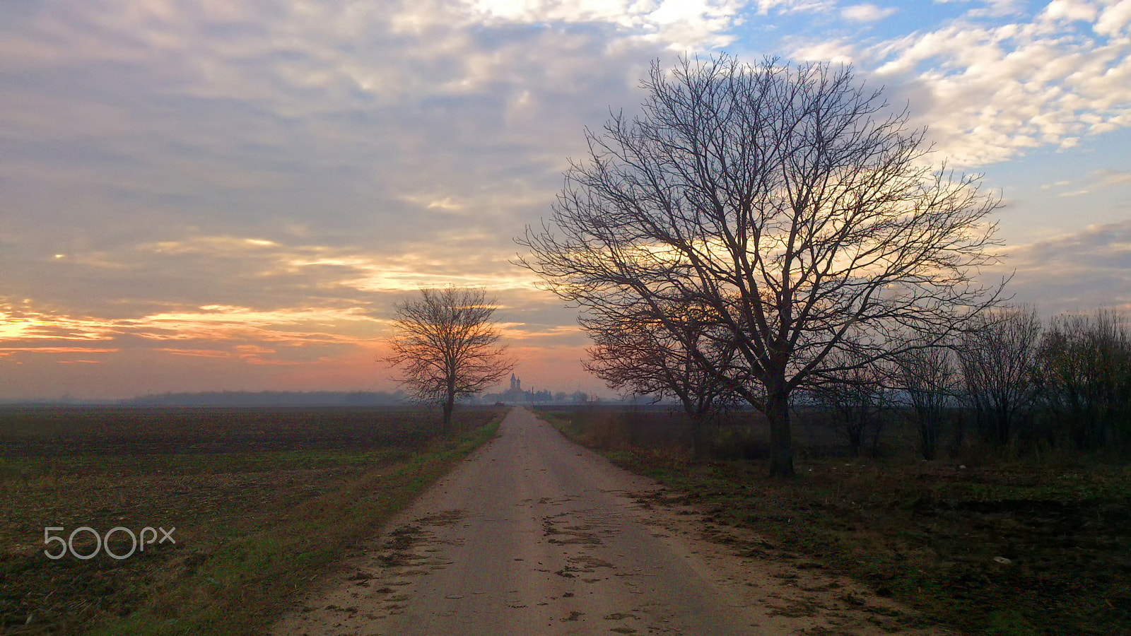 Sony Ericsson Xperia S sample photo. Rural road photography