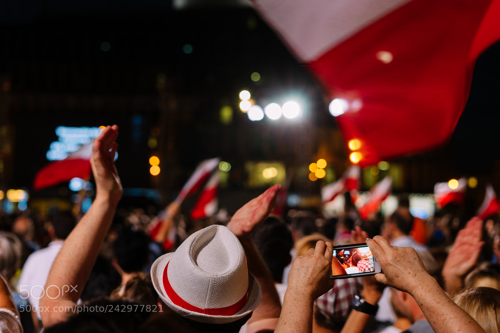 Sony a7 sample photo. Warsaw uprising concert photography