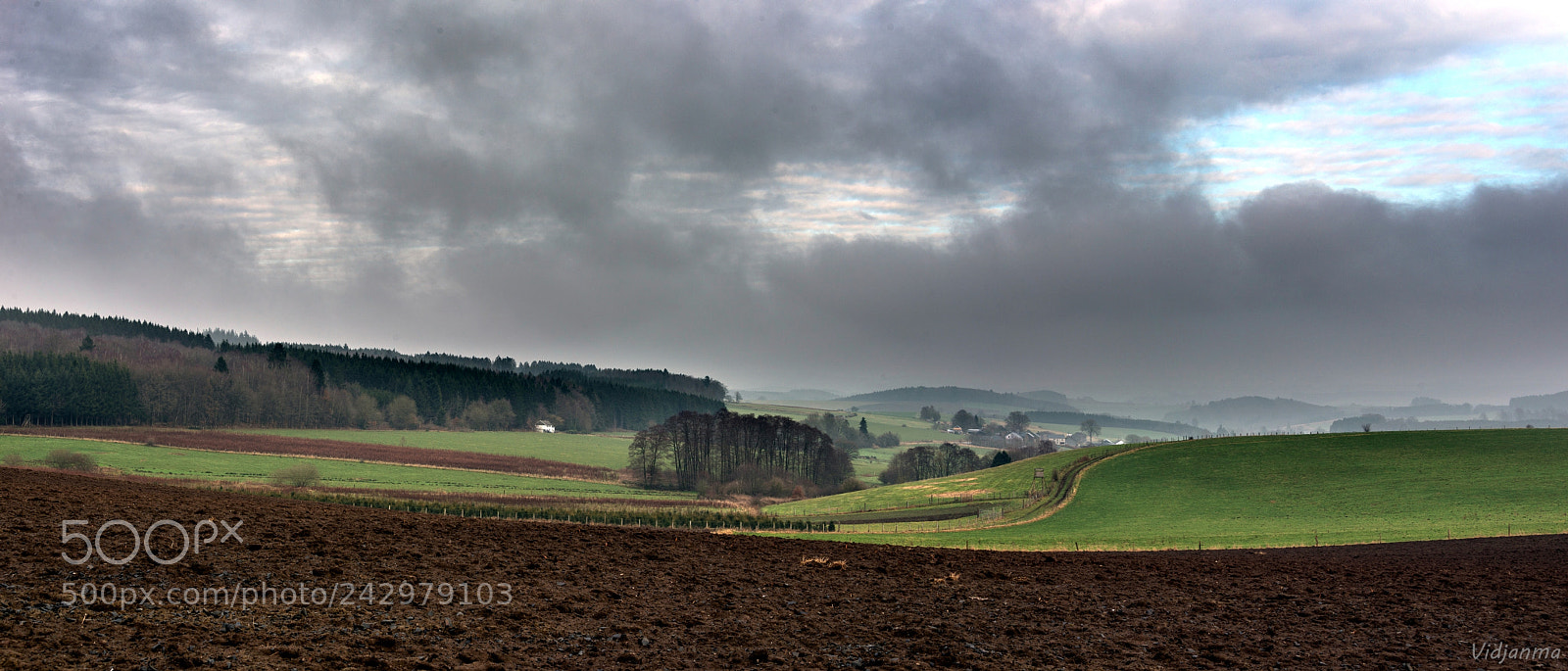 Nikon D610 sample photo. Panorama ardennais photography