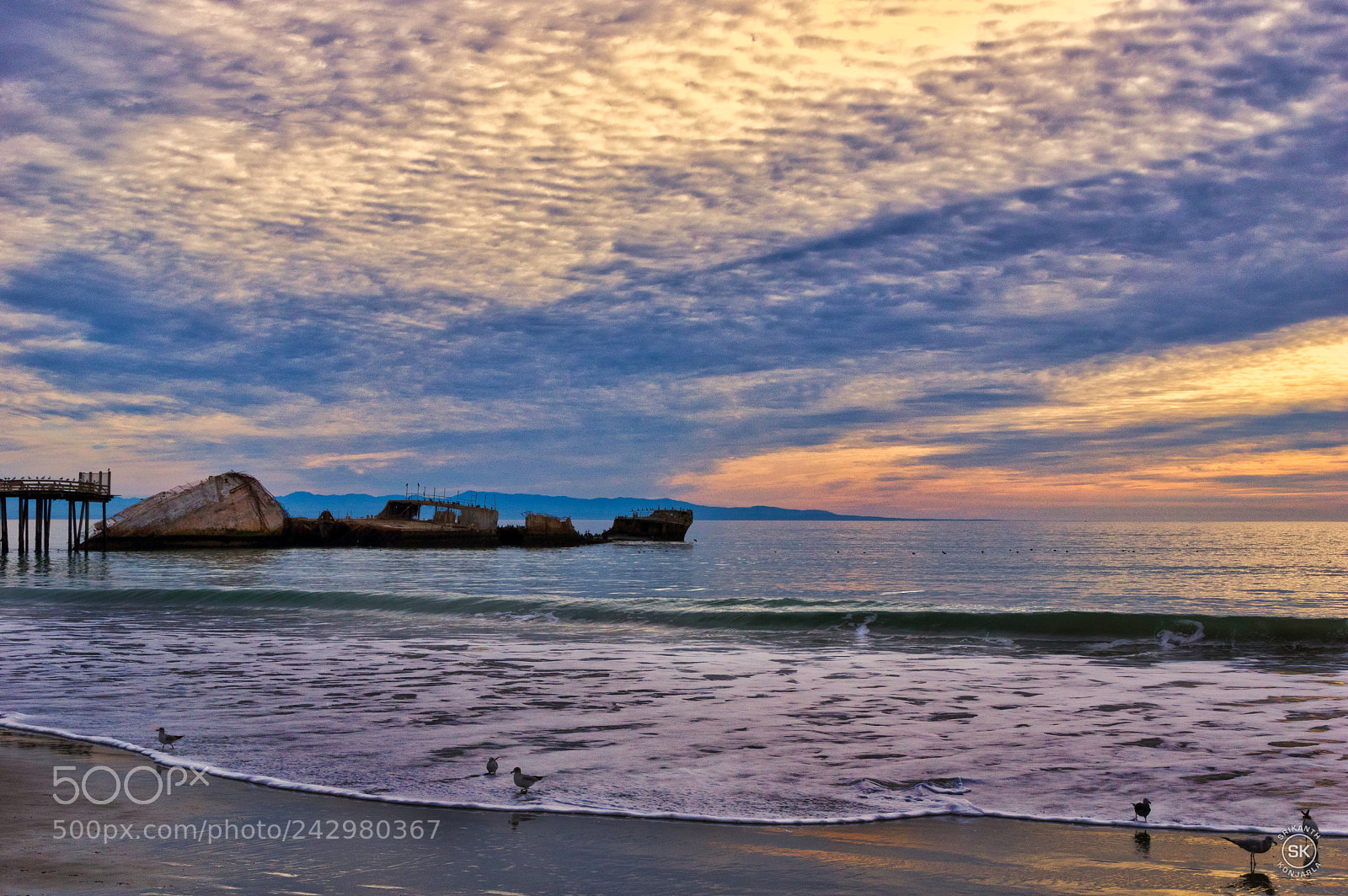 Pentax K-3 II sample photo. By the pier photography