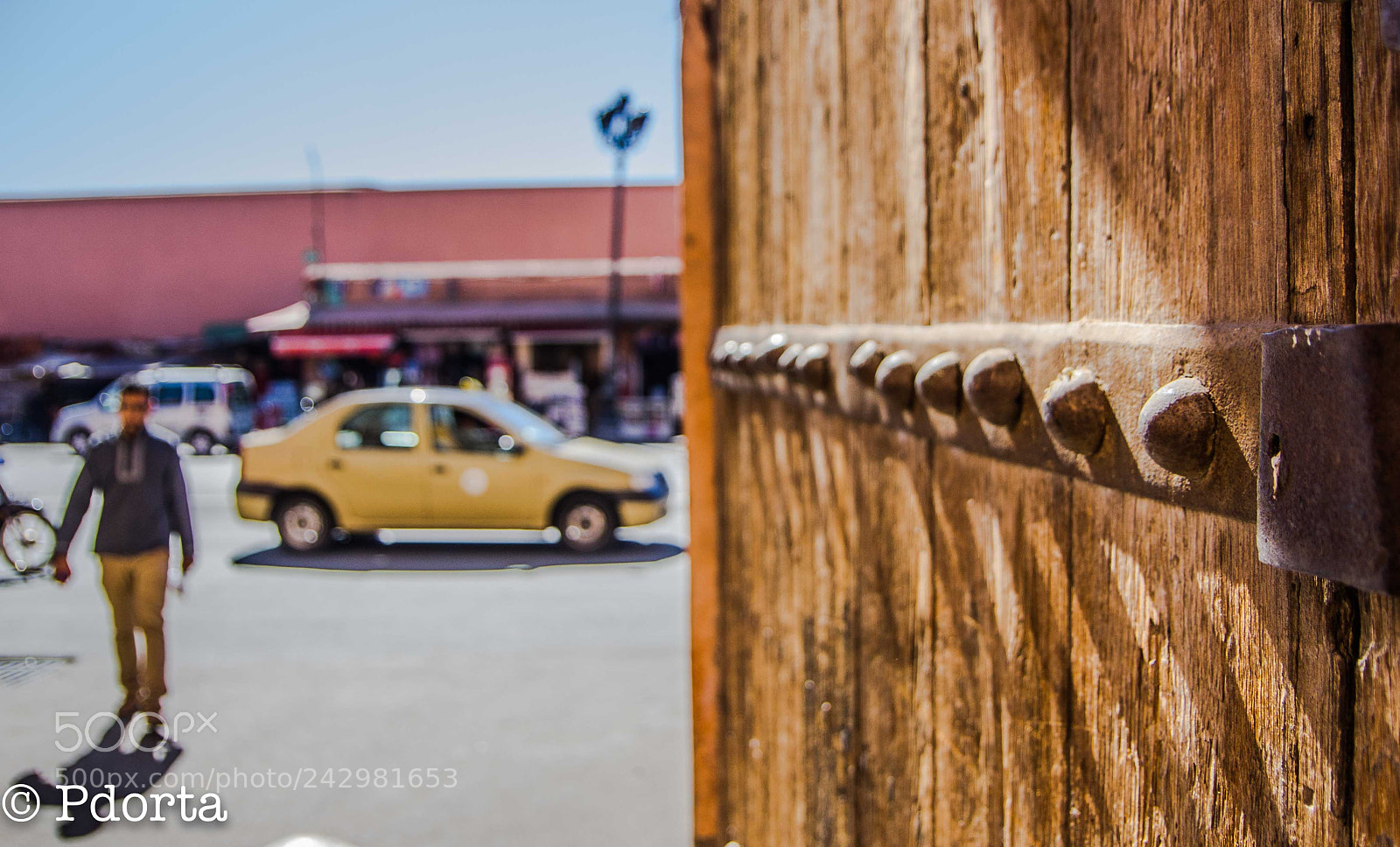 Pentax K-5 sample photo. The gate, marrakech photography
