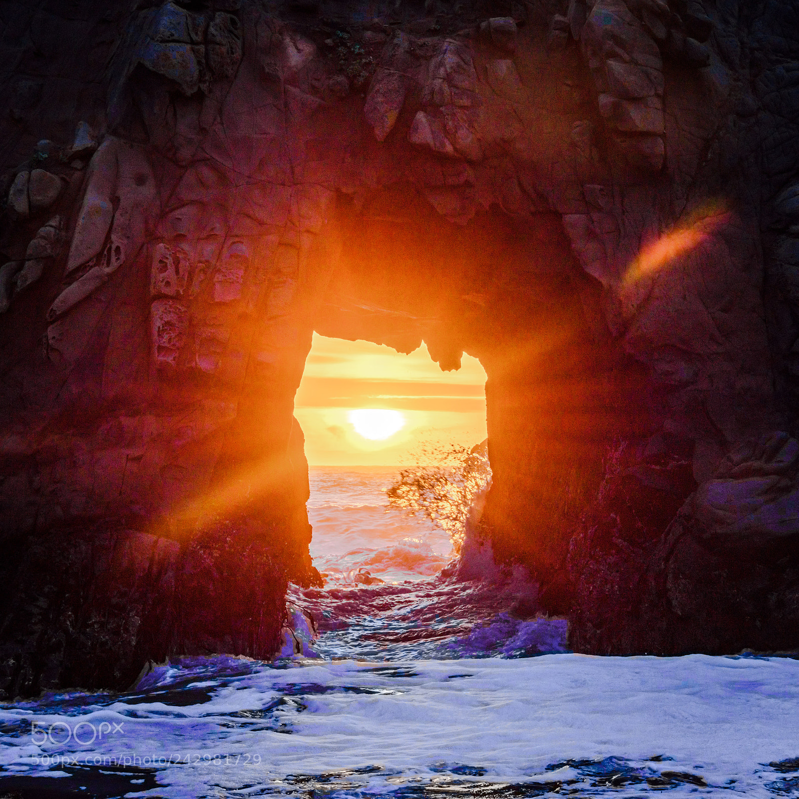 Nikon D810 sample photo. Hole in the rock photography