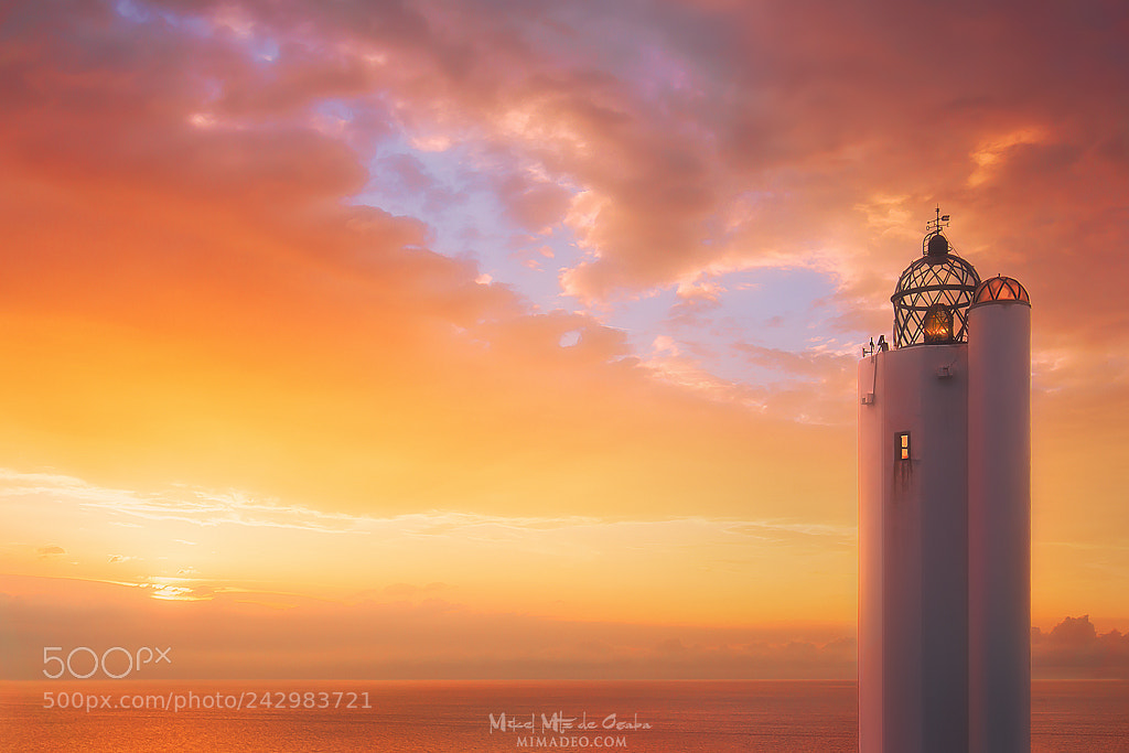 Sony Alpha NEX-5N sample photo. Faro de gorliz photography