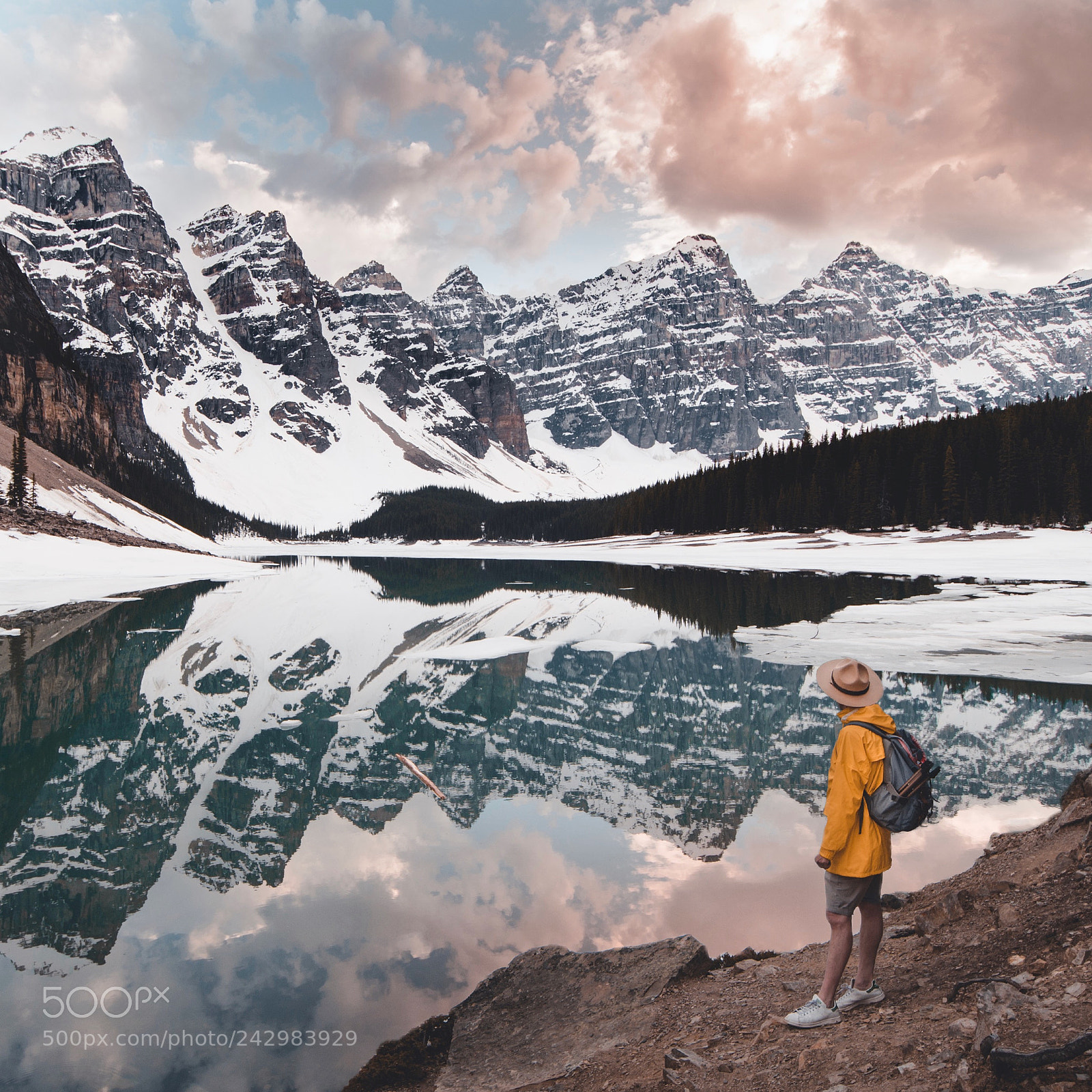 Nikon D500 sample photo. Moraine lake. photography