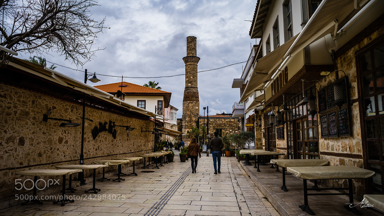 Sony a7 II sample photo. Kesik minare antalya photography