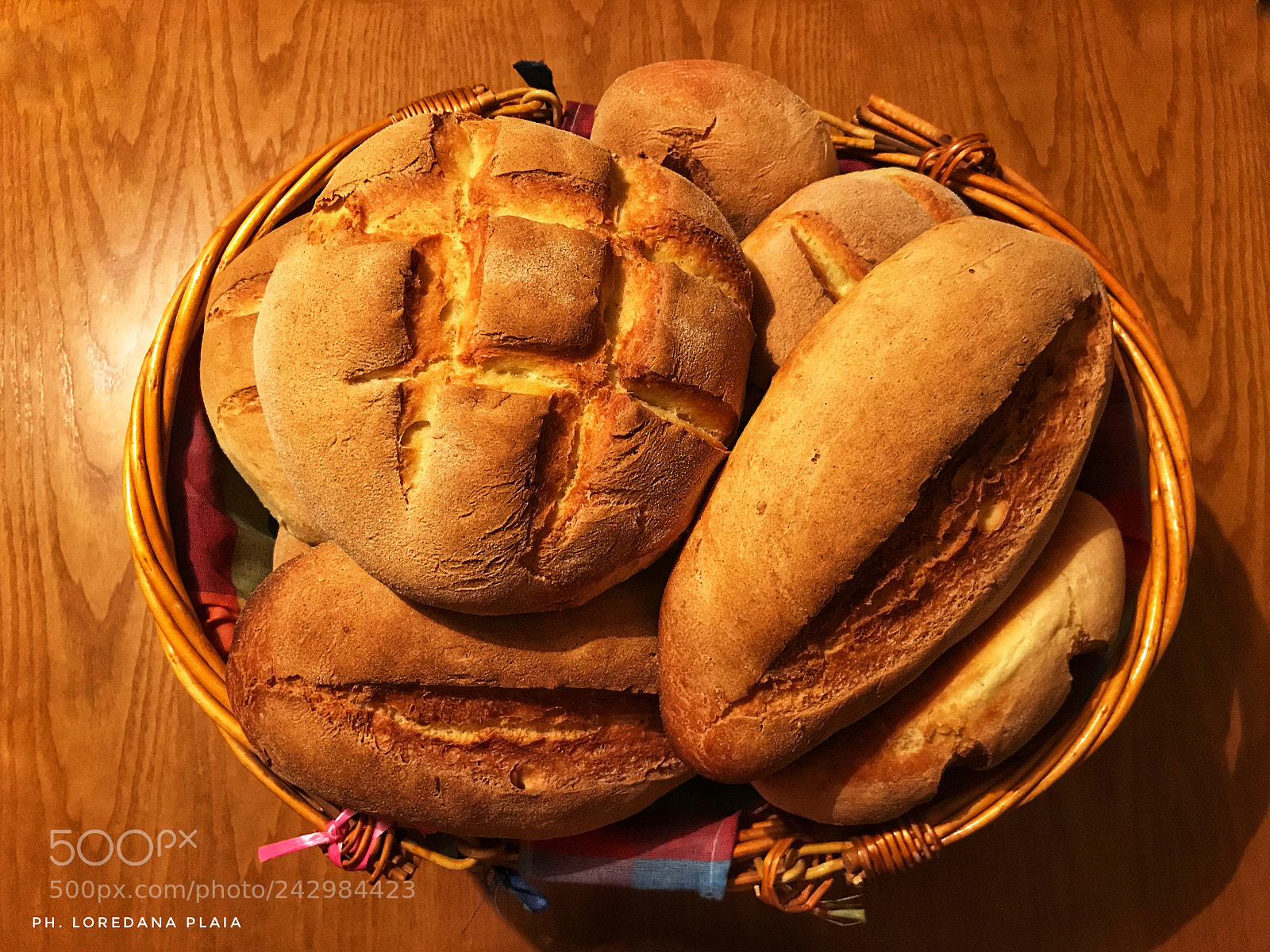 Apple iPhone 7 sample photo. Homemade bread photography