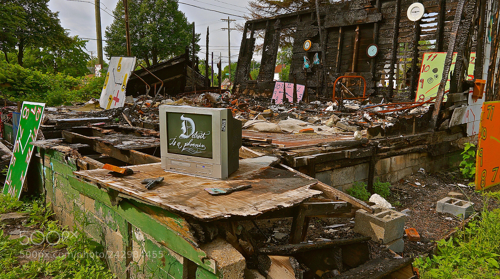 Sony Alpha NEX-3N sample photo. Detroit will rise photography