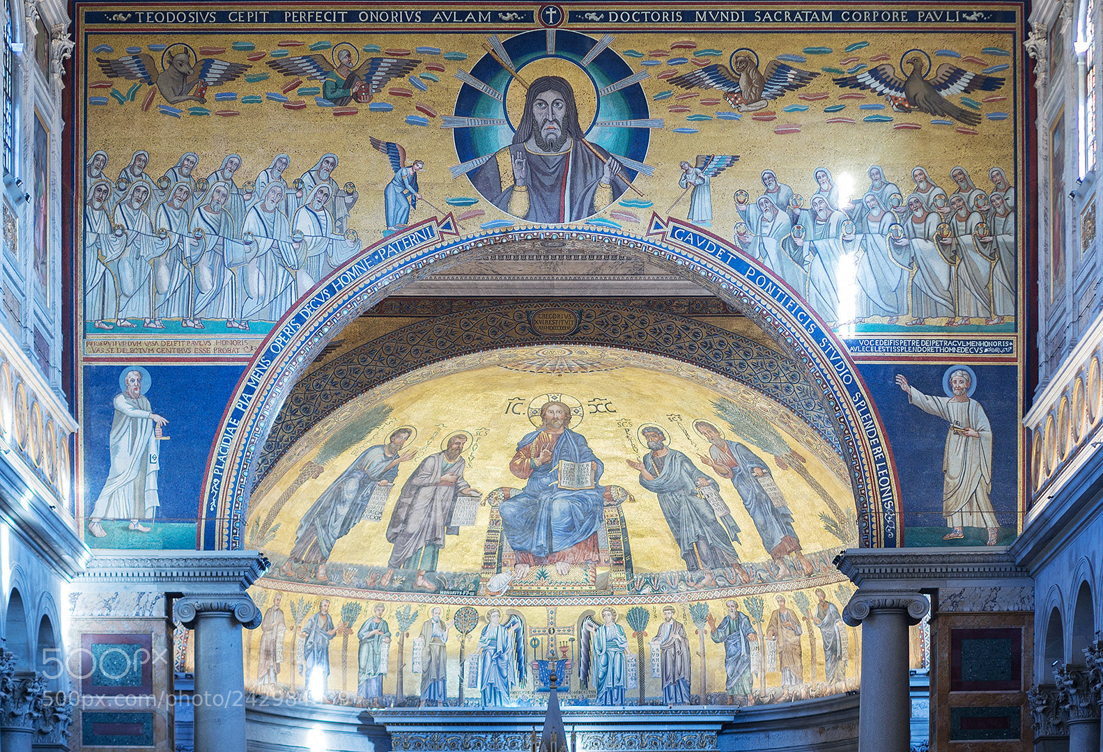 Olympus OM-D E-M10 sample photo. Basilica di san paolo photography