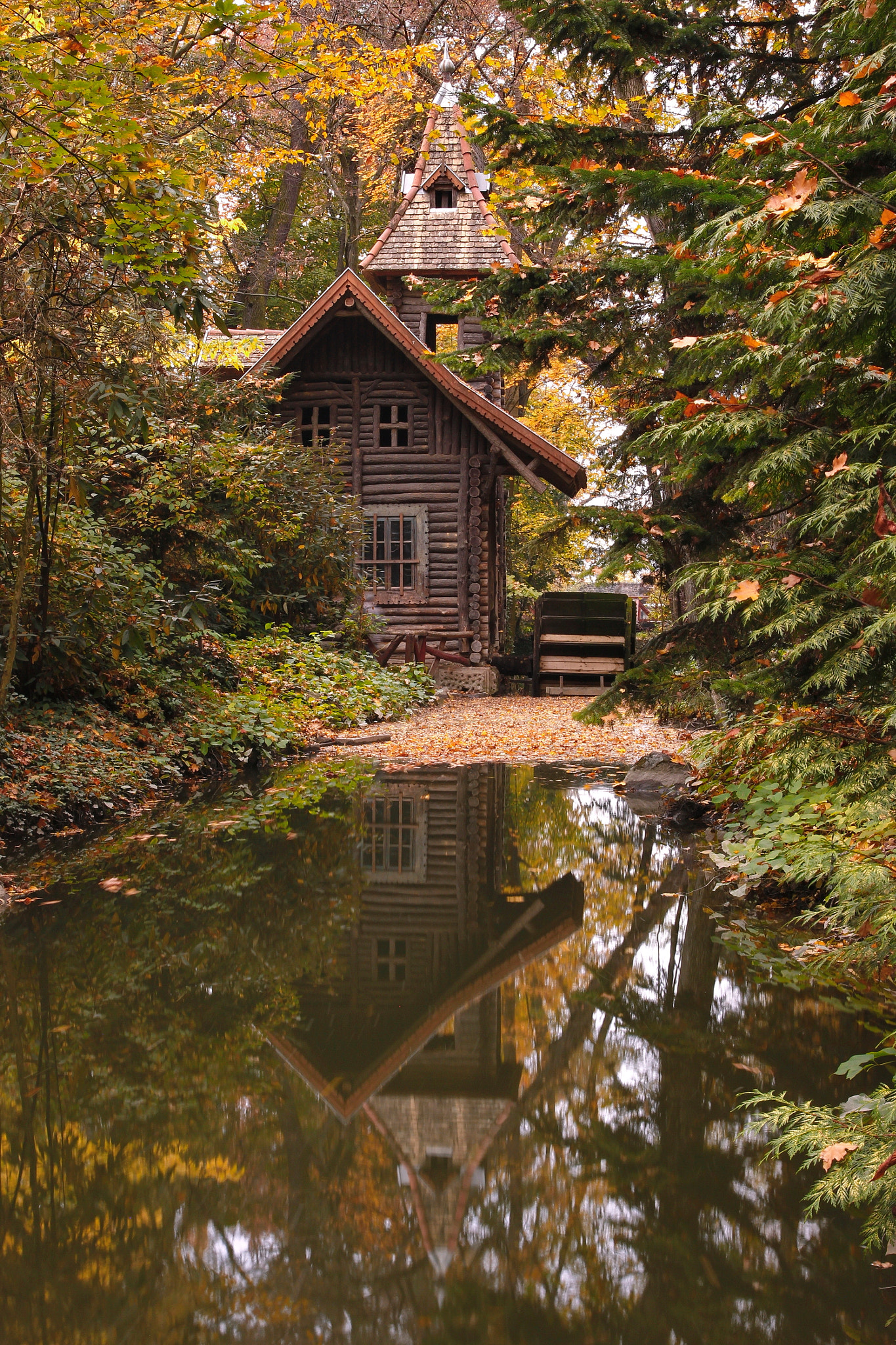 Tamron SP AF 17-50mm F2.8 XR Di II LD Aspherical (IF) sample photo. Autumn mirror photography