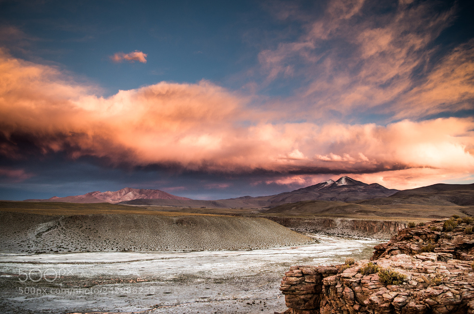 Pentax K-50 sample photo. Golden hour in bolivia photography