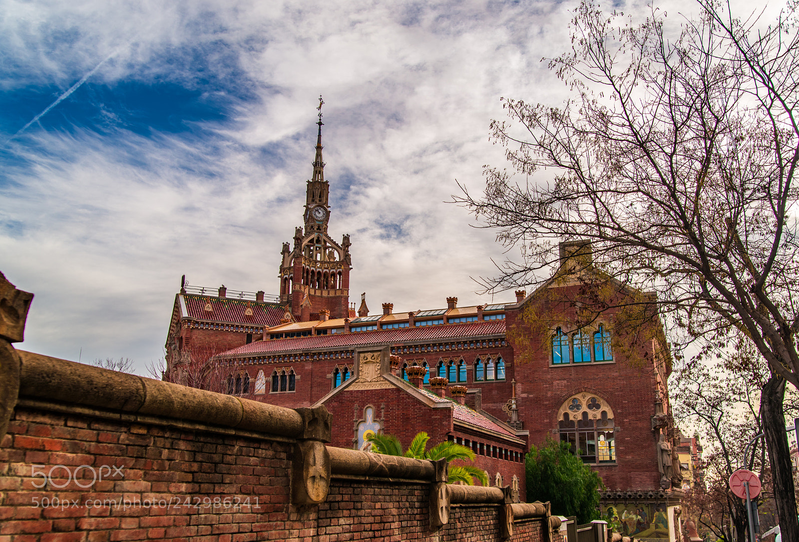Nikon D610 sample photo. Hospital sant pau barcelona photography