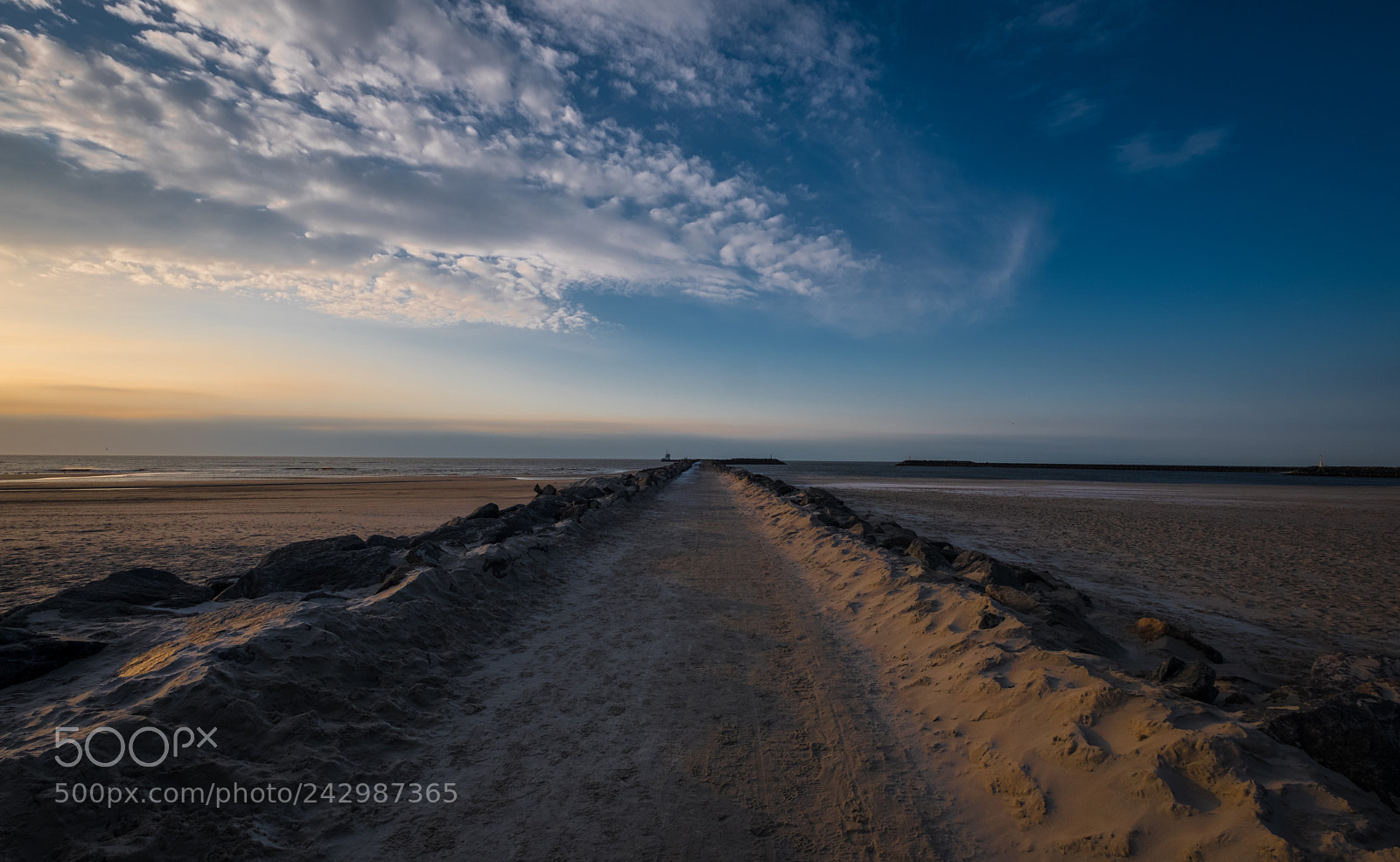 Fujifilm X-T2 sample photo. Steg ins meer photography