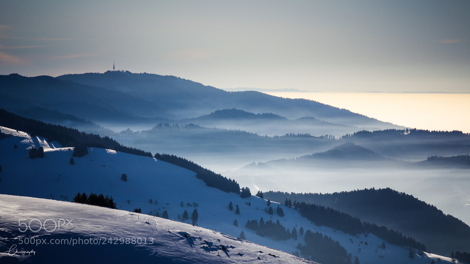 Nikon D7100 sample photo. Blick zum hochblauen photography
