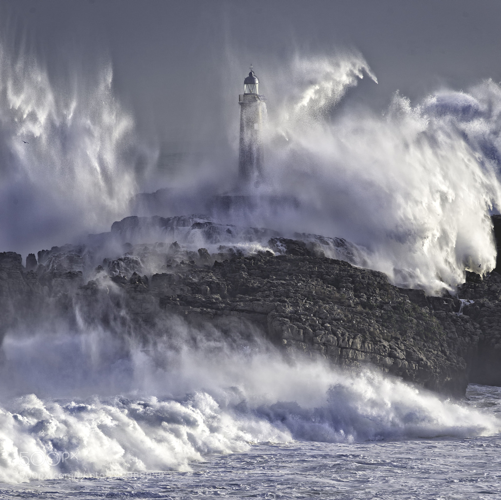 Nikon D600 sample photo. Temporal sobre el faro photography