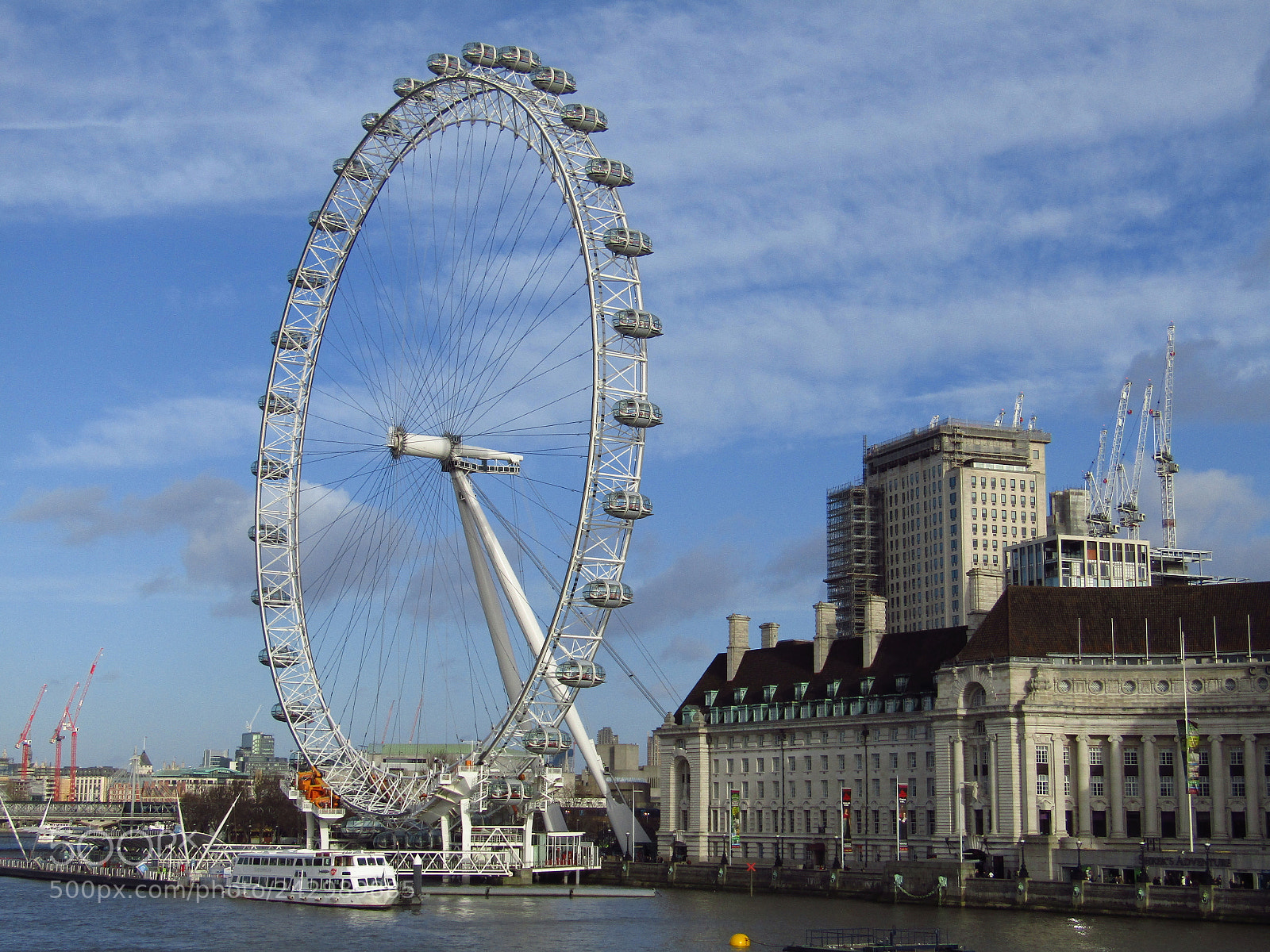 Canon PowerShot SX410 IS sample photo. View from westminster bridge photography