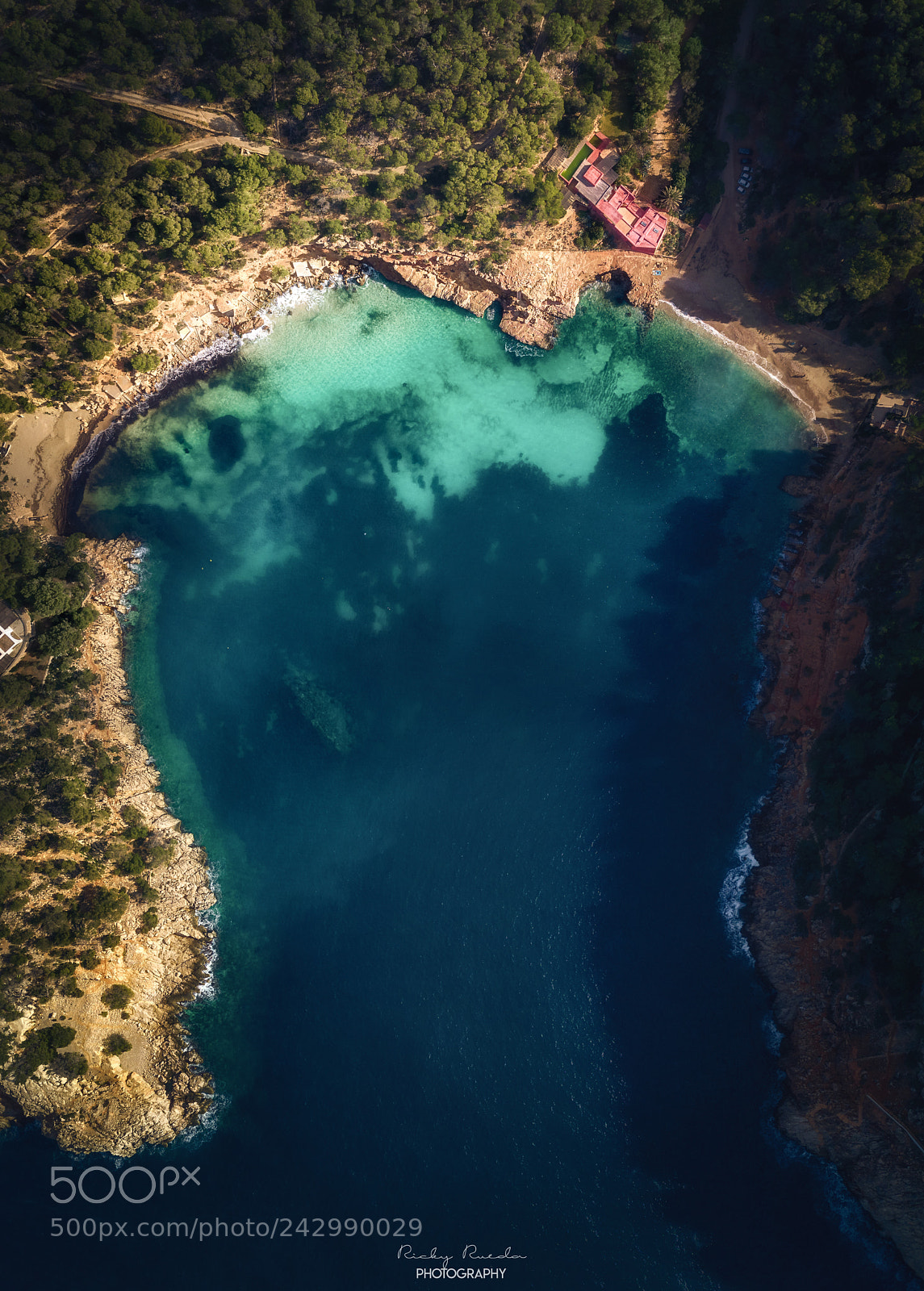 DJI FC220 sample photo. Cala salada & saladeta photography