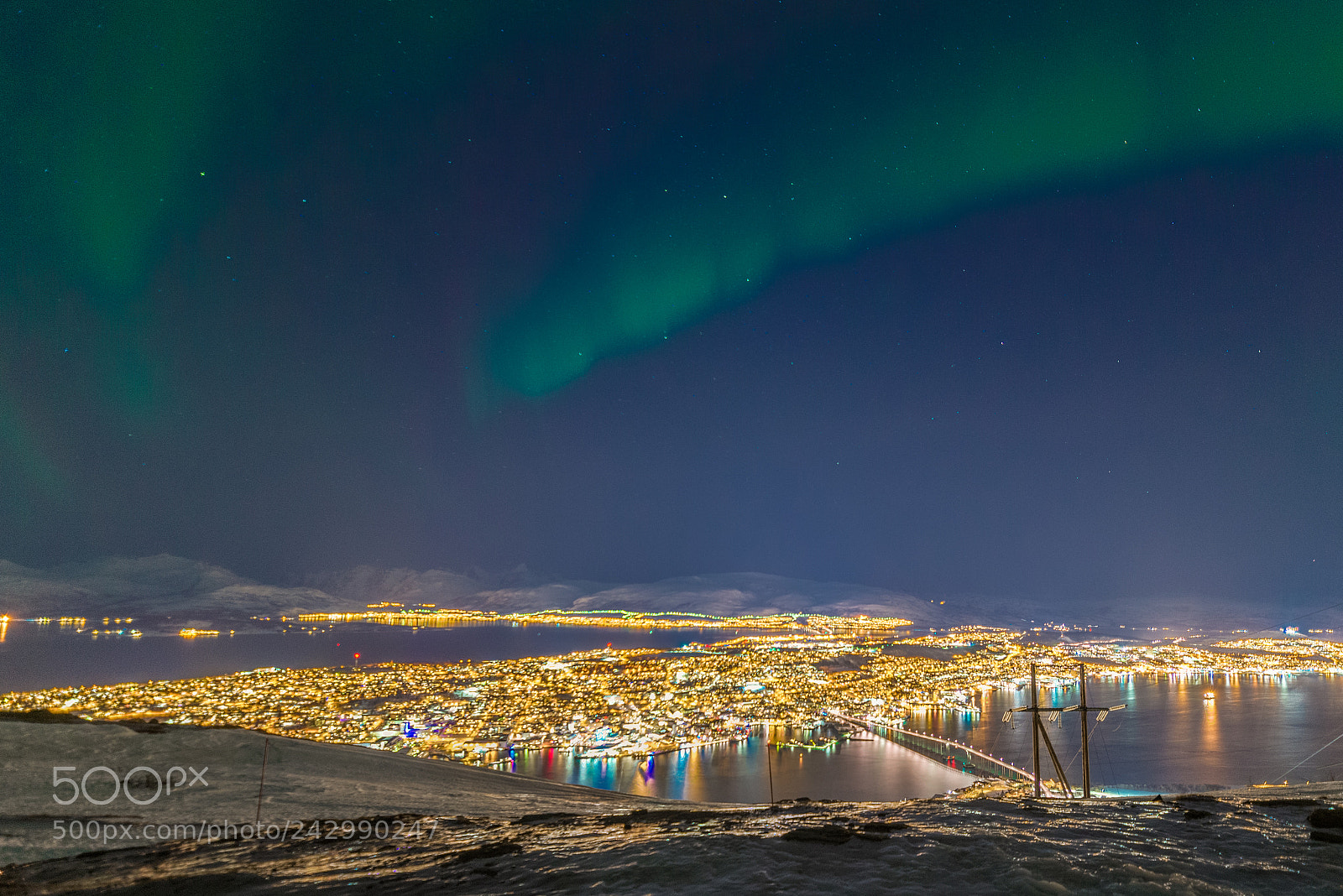 Nikon D610 sample photo. Tromsø aurora photography