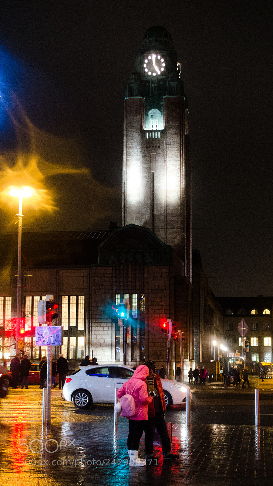 Nikon D5100 sample photo. Dampness and a tower photography