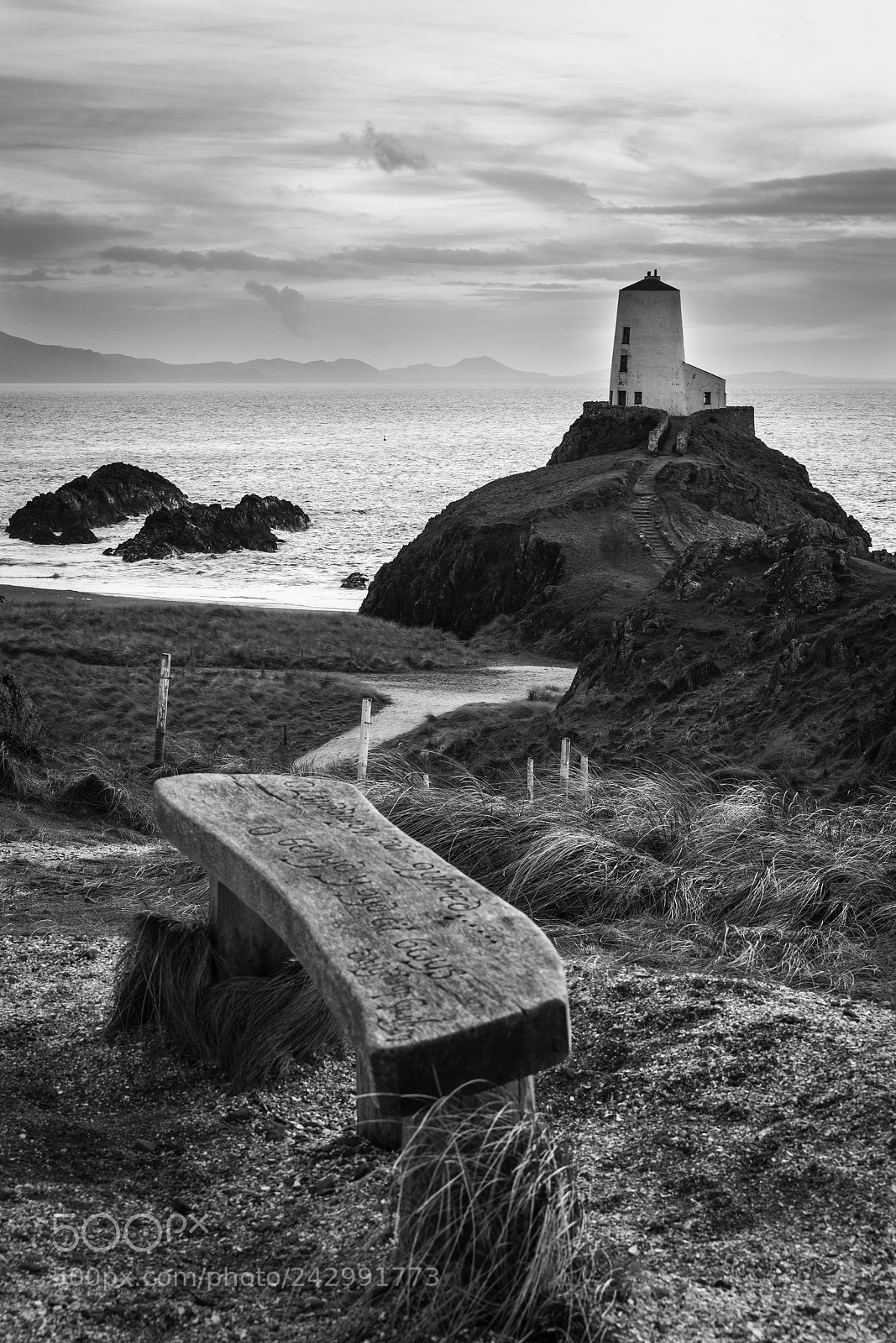 Sony a7R II sample photo. Llanddwyn island lighthouse photography