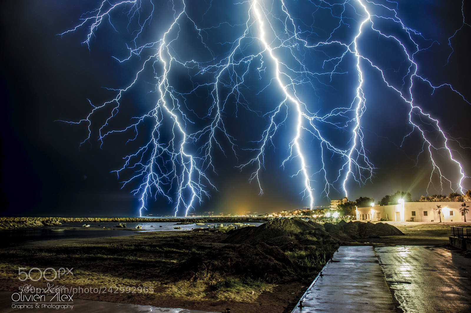 Nikon D7200 sample photo. Lightning photography