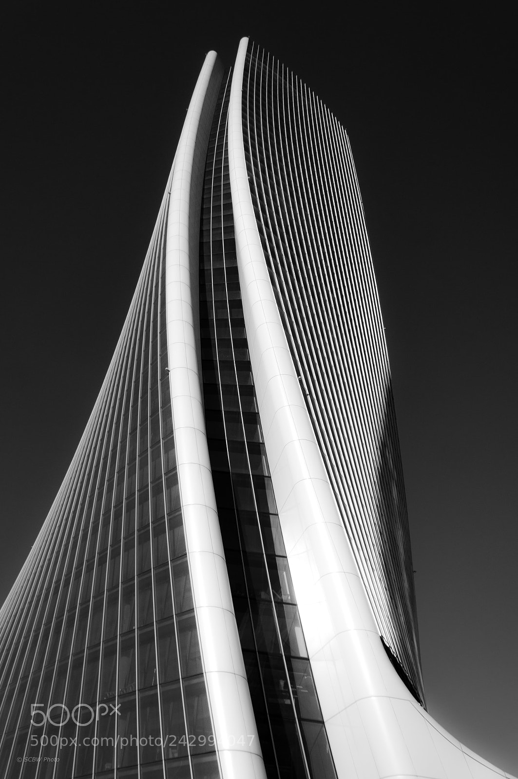 Nikon D90 sample photo. Generali tower milan b photography