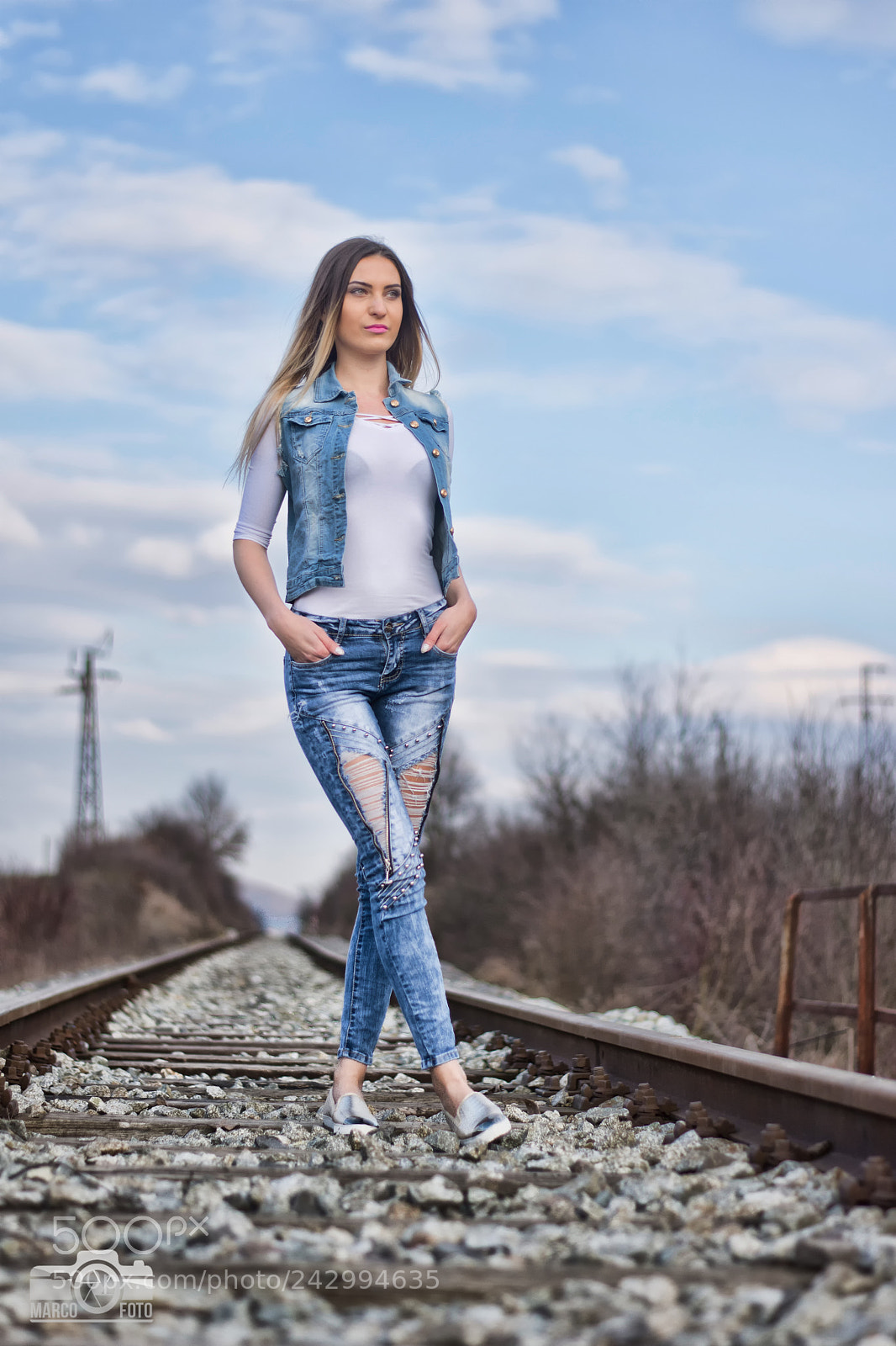 Nikon D7200 sample photo. Jeans girl photography