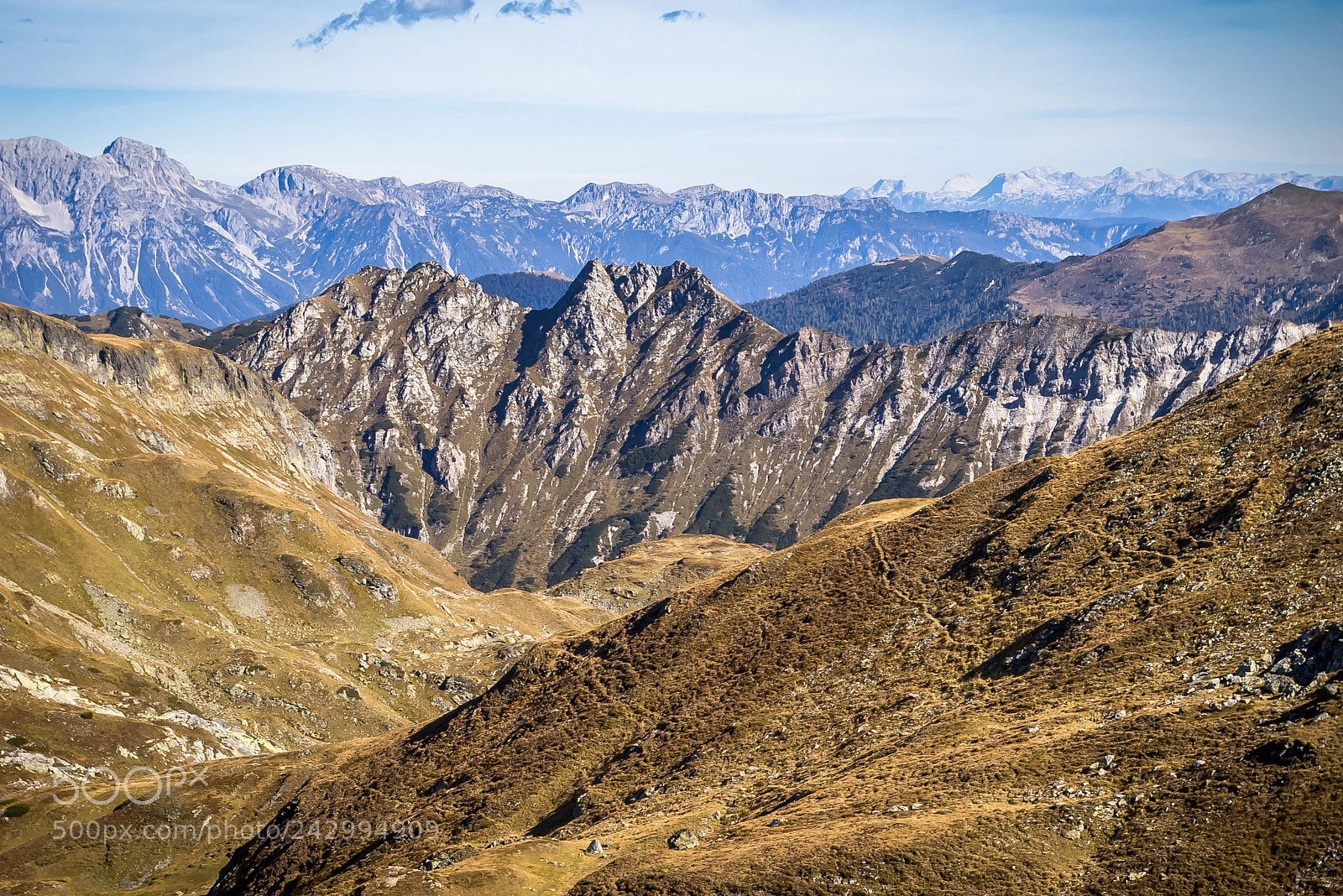 Pentax K100D sample photo. Alps photography