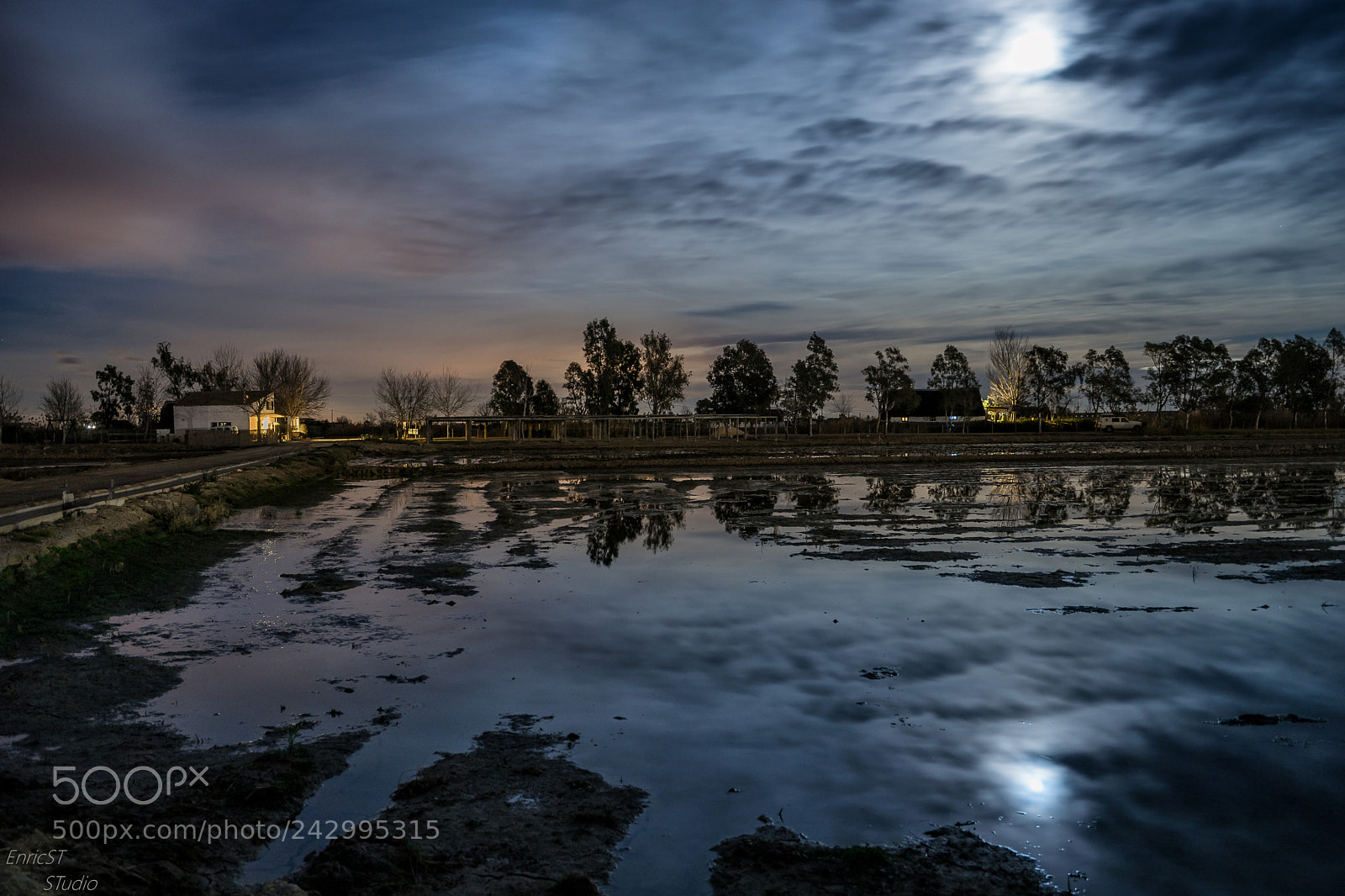 Sony a7 II sample photo. Blue moon photography