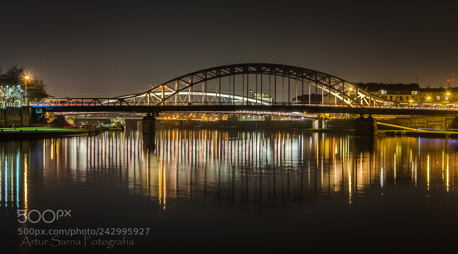 Nikon D5100 sample photo. Krakow bridge photography