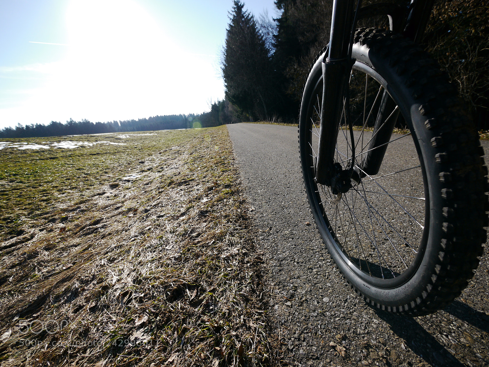 Panasonic Lumix DMC-GH2 sample photo. Bicycle cycling way photography
