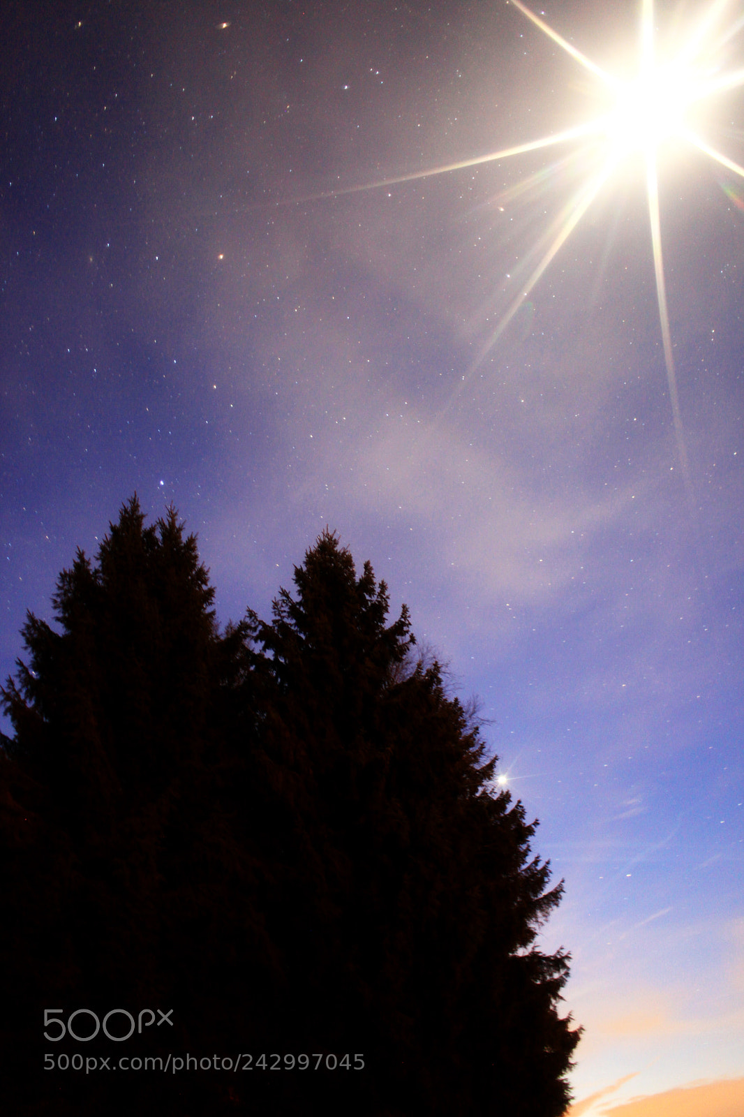 Canon EOS 5D Mark II sample photo. Starry sky photography