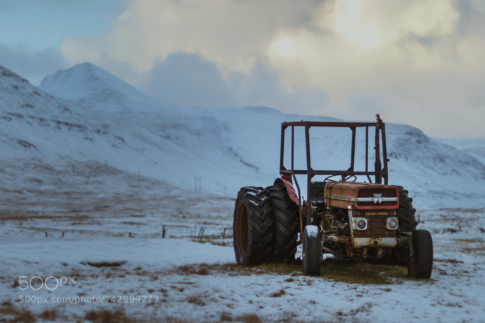 Nikon D3100 sample photo. Old tractor photography