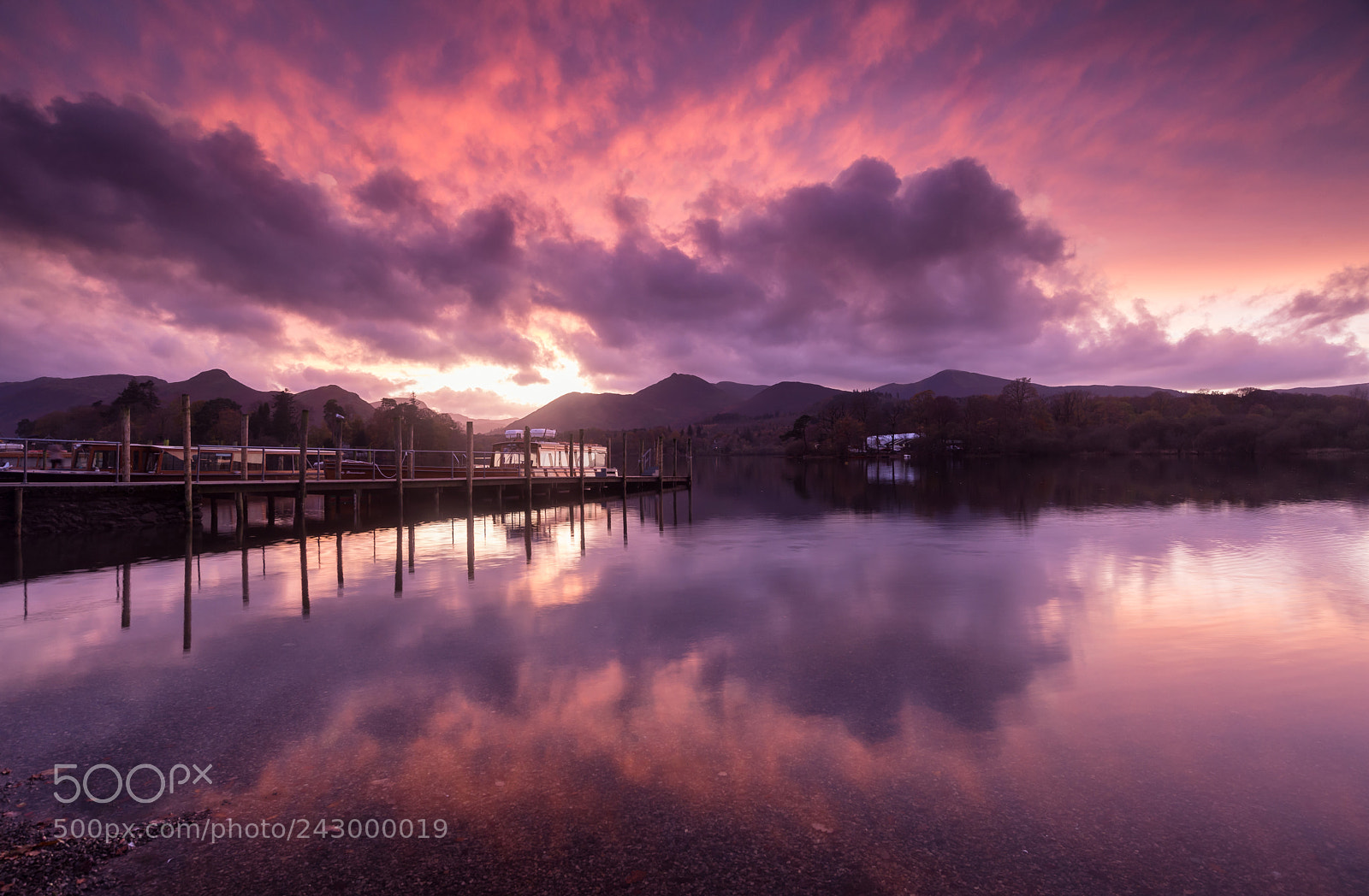 Nikon D610 sample photo. Derwent water sunset photography