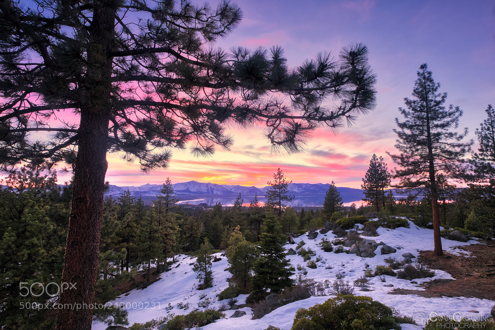 Fujifilm X-T1 sample photo. Lake tahoe sunset 05 photography