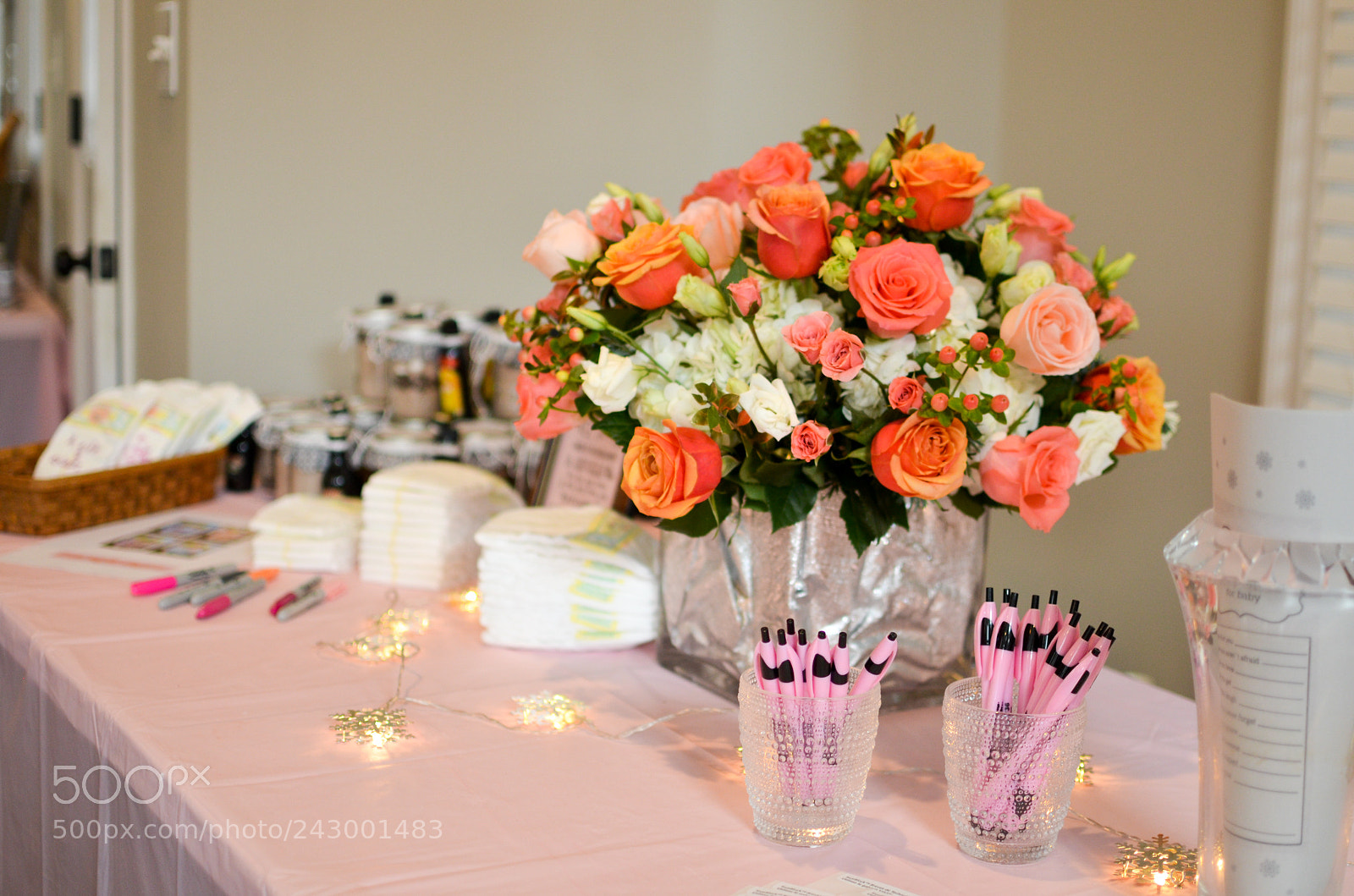 Nikon D5100 sample photo. Baby shower photography