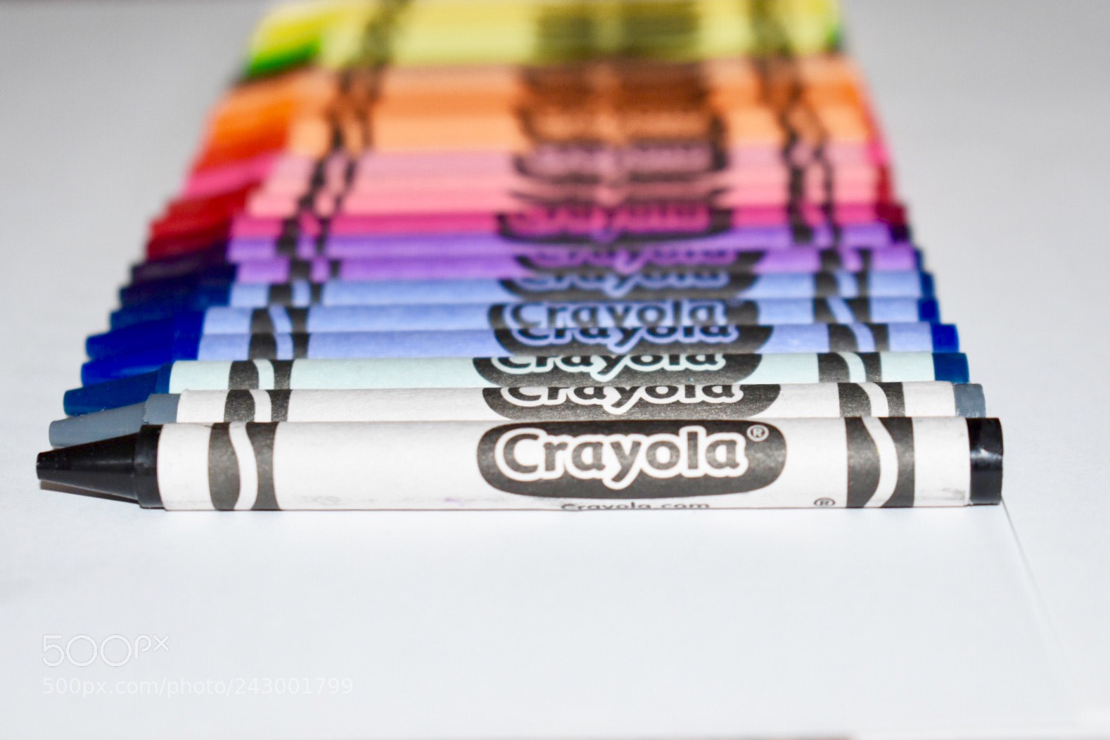 Nikon D5500 sample photo. Crayons photography